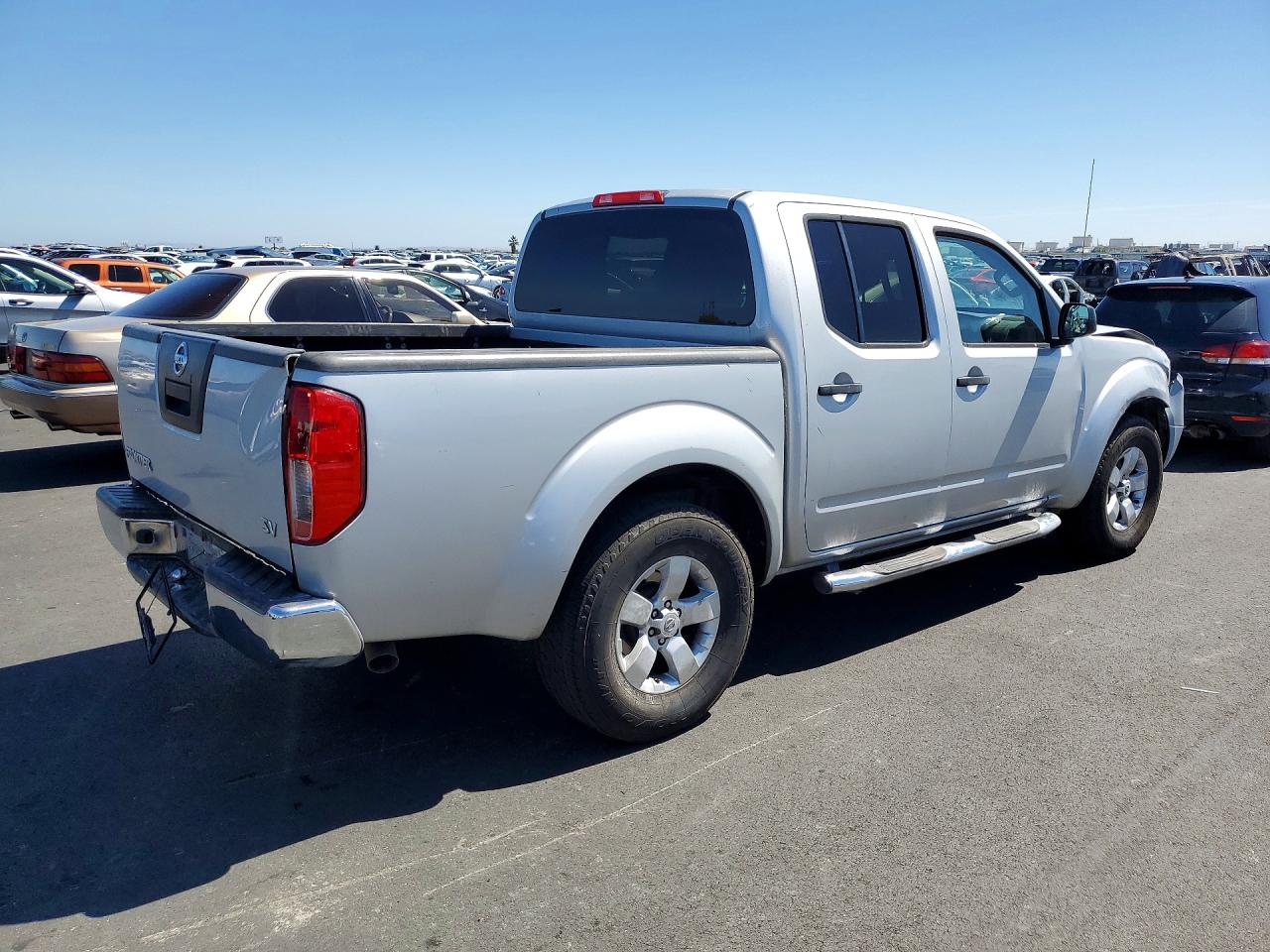 2012 Nissan Frontier S Silver vin: 1N6AD0ER2CC400660