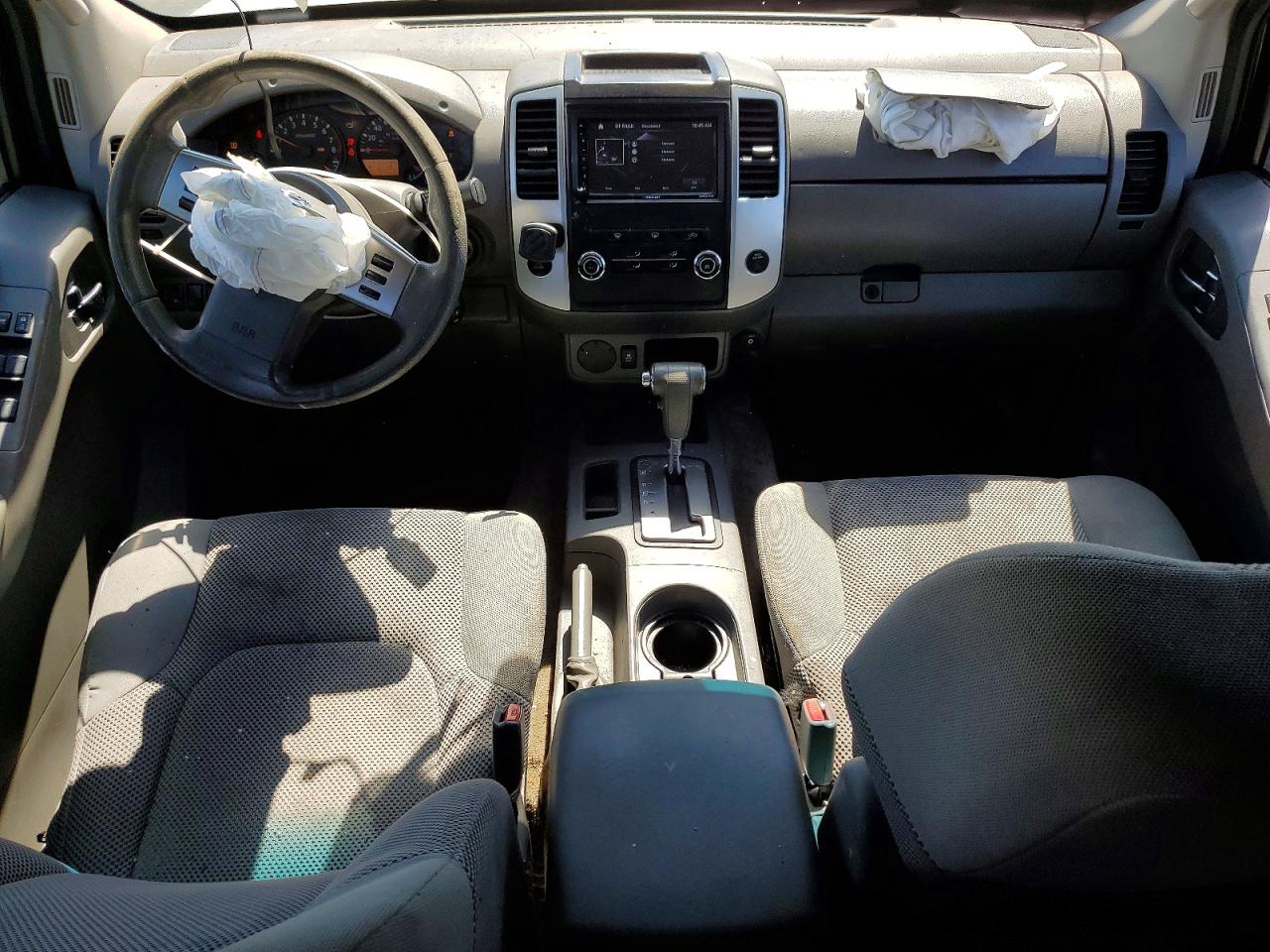 2012 Nissan Frontier S Silver vin: 1N6AD0ER2CC400660