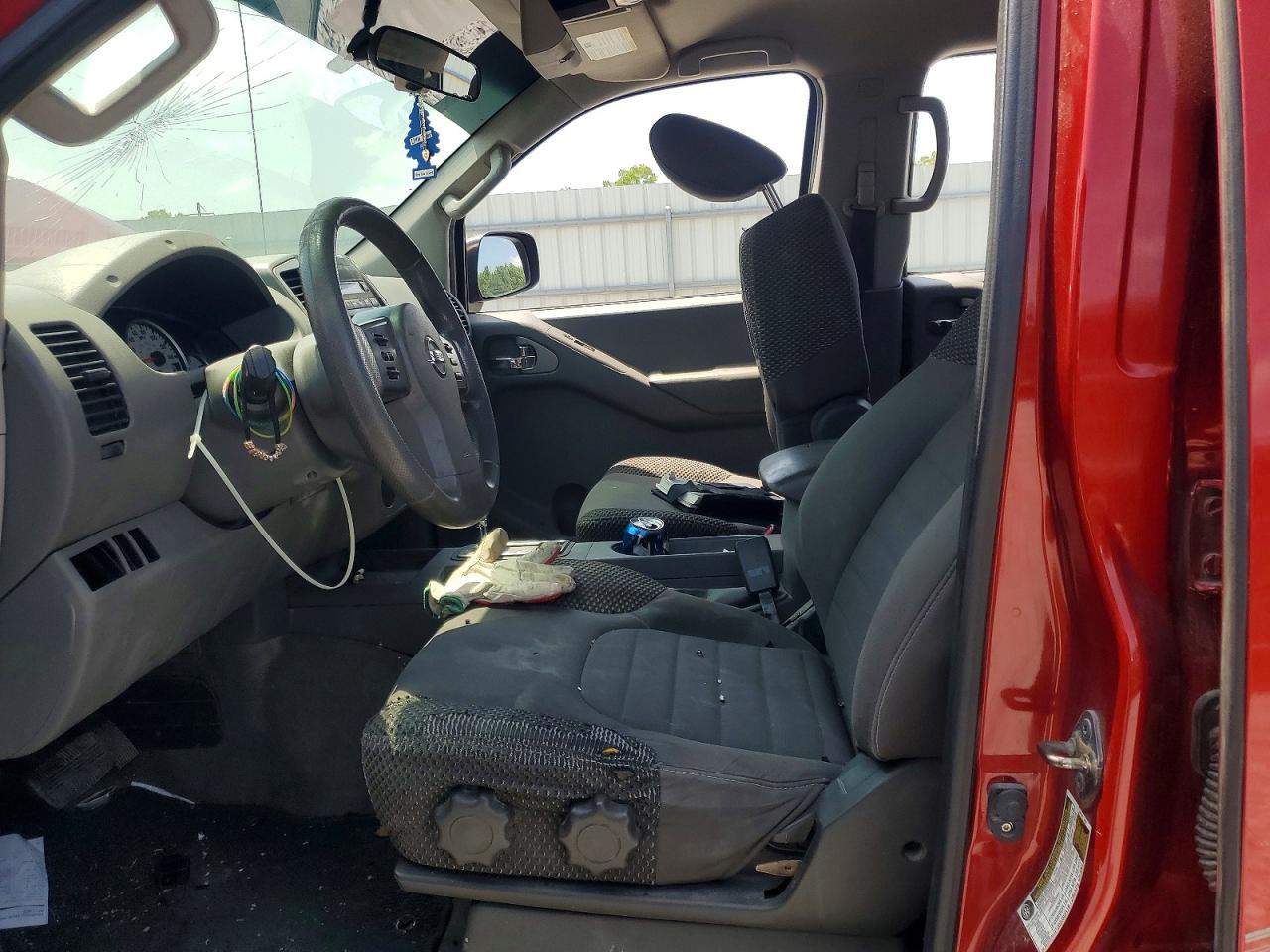 2012 Nissan Frontier S Красный vin: 1N6AD0ER2CC410797