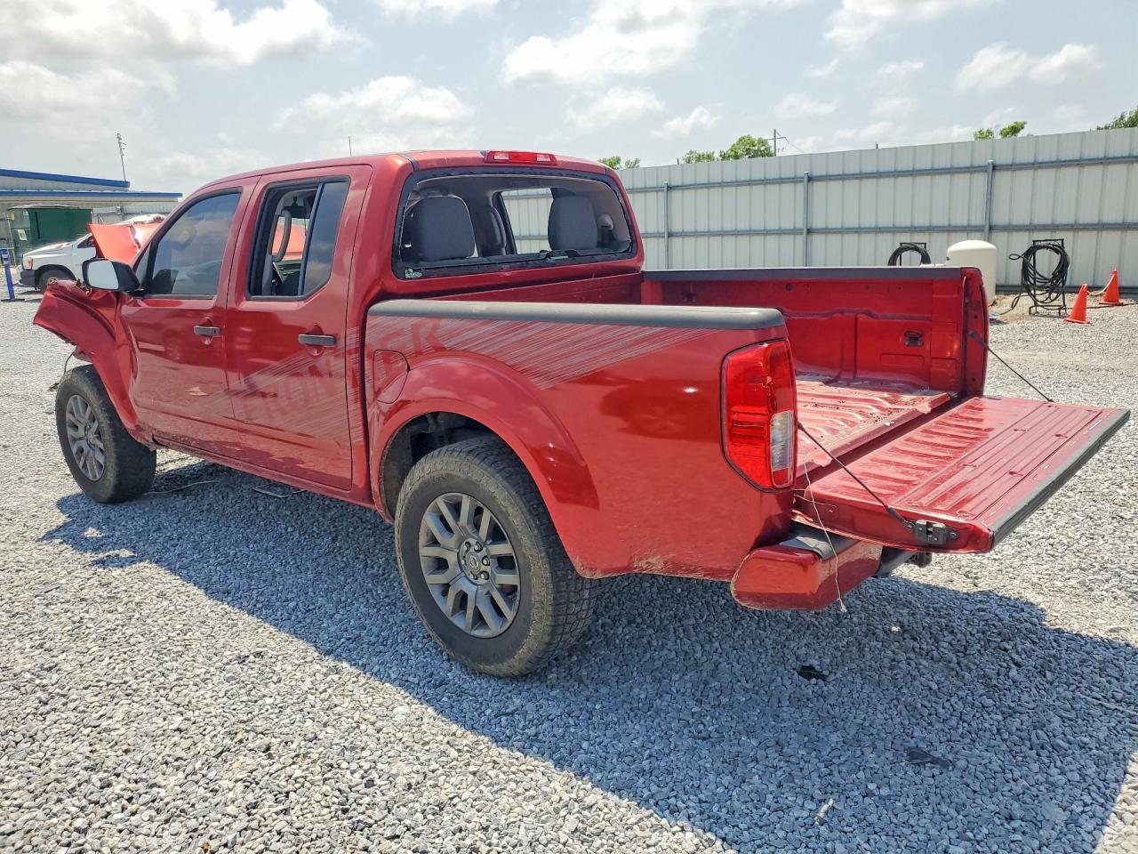 2012 Nissan Frontier S Красный vin: 1N6AD0ER2CC410797