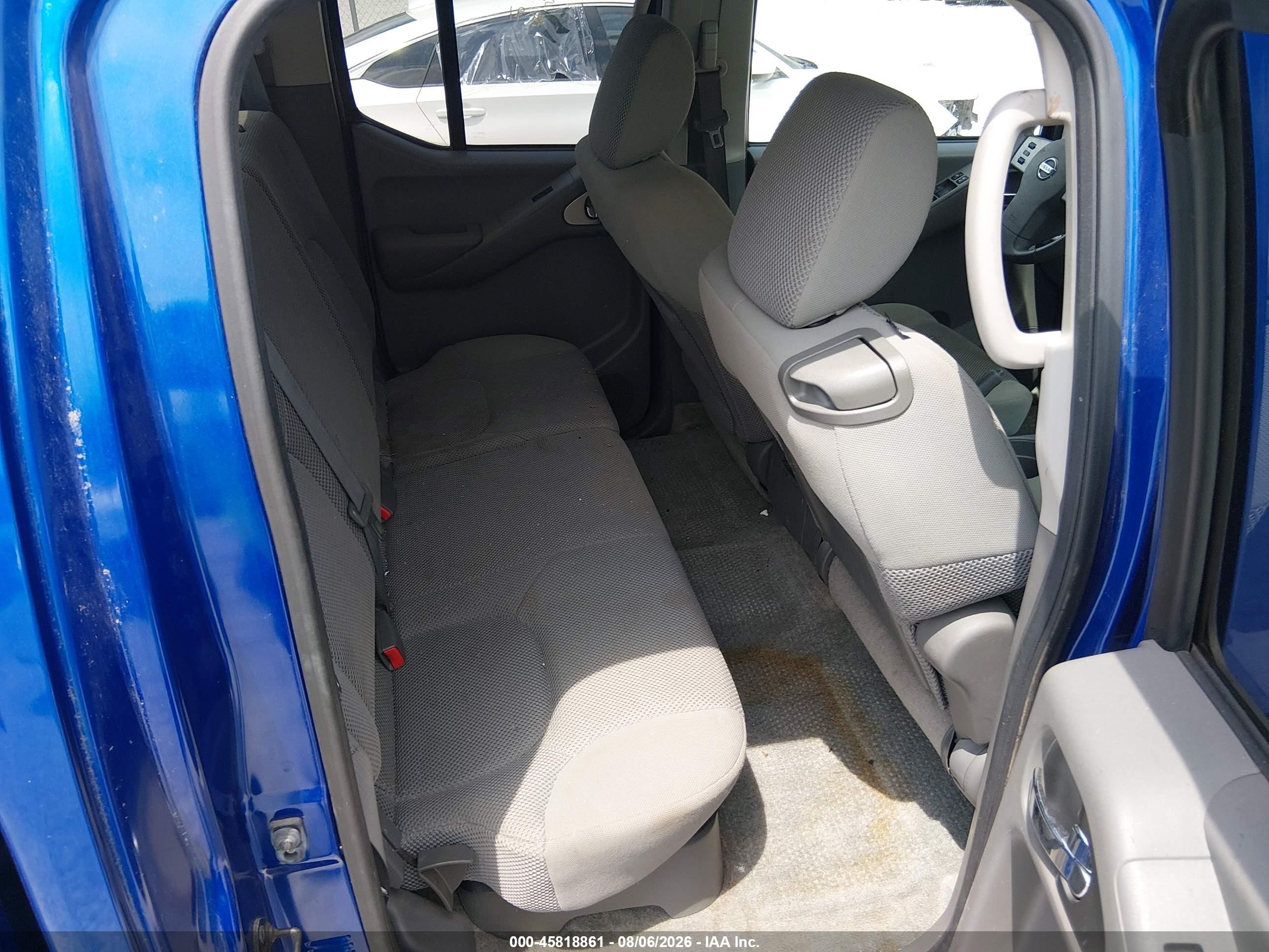 2012 Nissan Frontier Sv Blue vin: 1N6AD0ER2CC422576