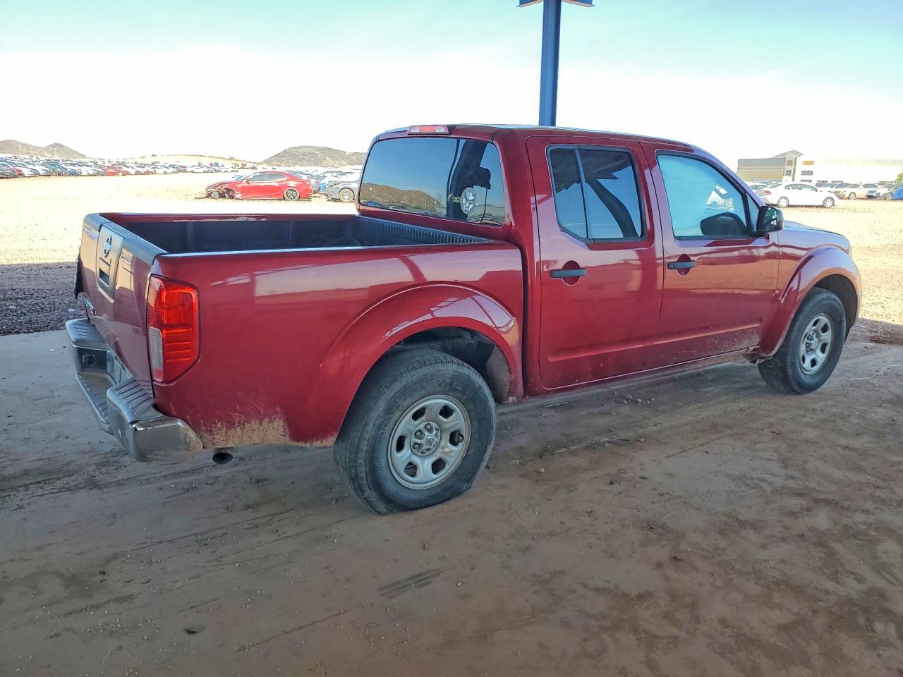 2012 Nissan Frontier S Maroon vin: 1N6AD0ER2CC439751