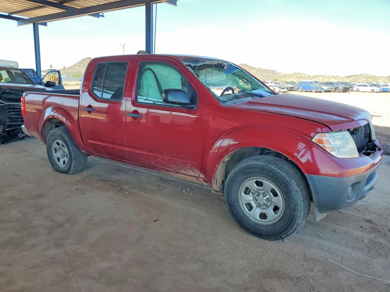 2012 Nissan Frontier S Maroon vin: 1N6AD0ER2CC439751