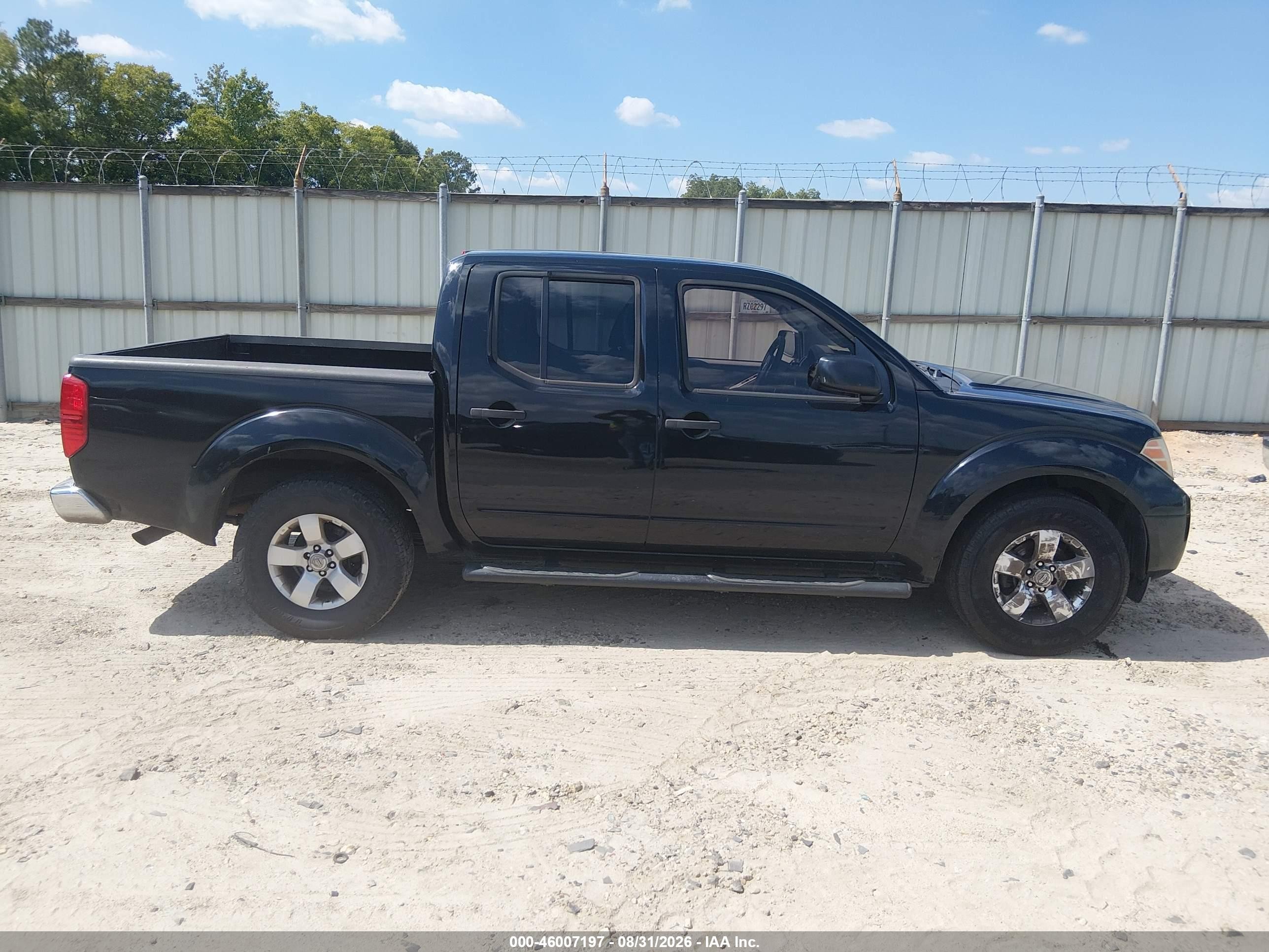 2012 Nissan Frontier Sv Black vin: 1N6AD0ER2CC466206