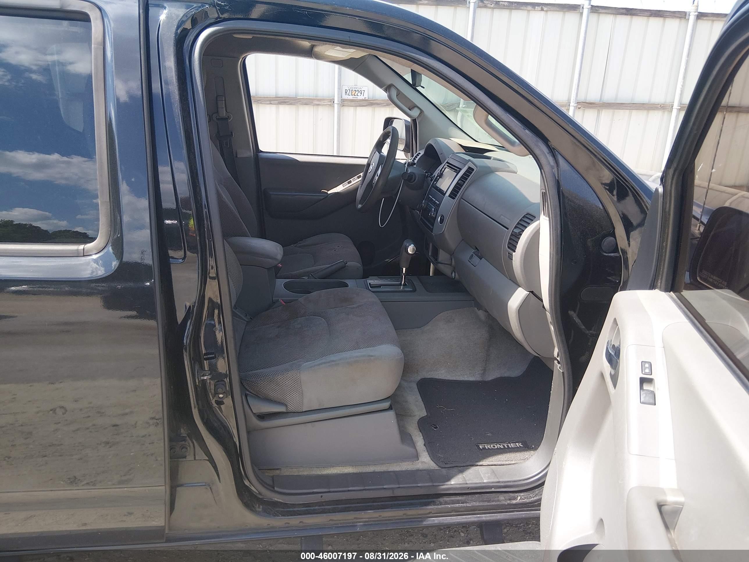 2012 Nissan Frontier Sv Black vin: 1N6AD0ER2CC466206