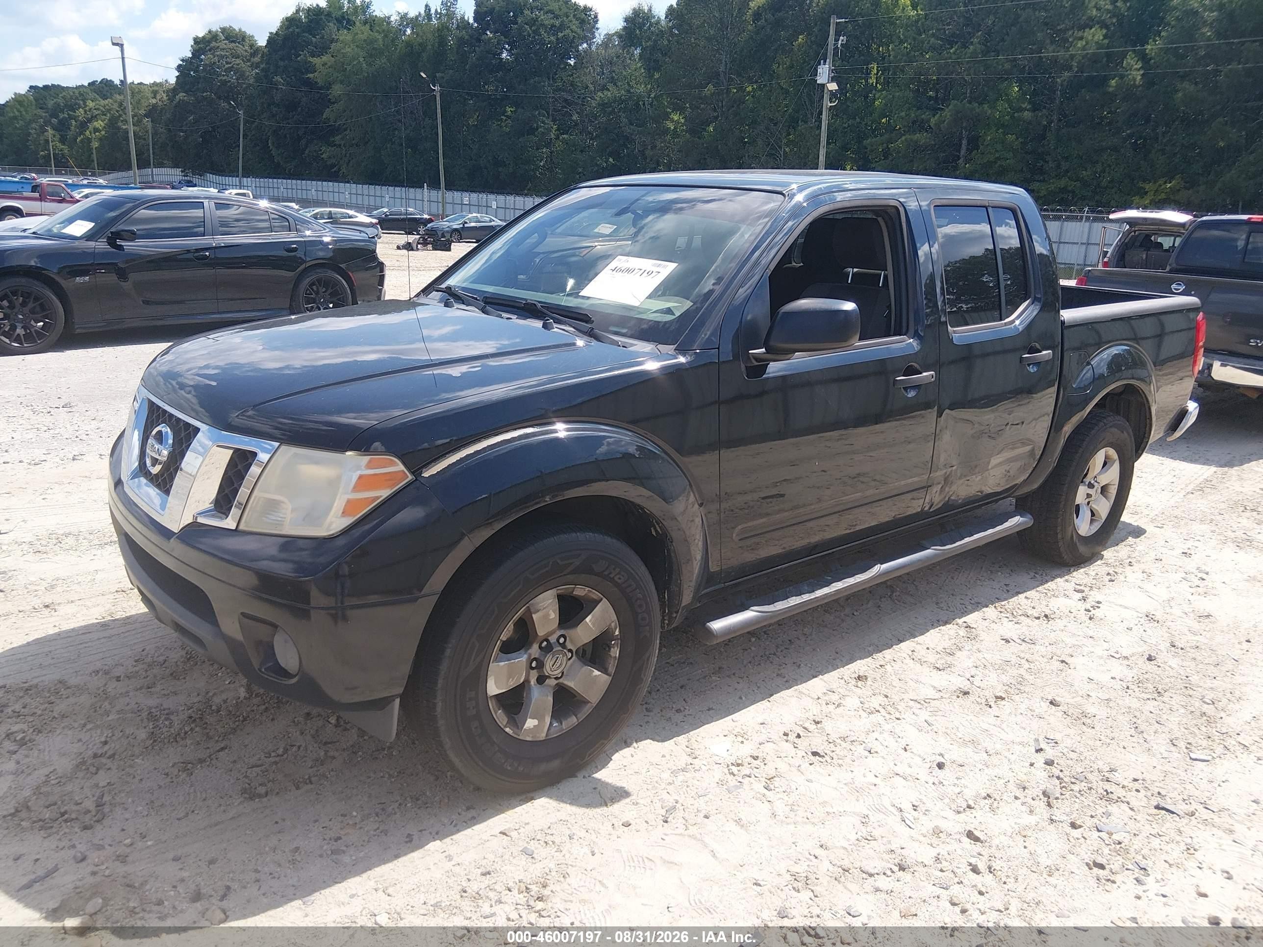 2012 Nissan Frontier Sv Black vin: 1N6AD0ER2CC466206