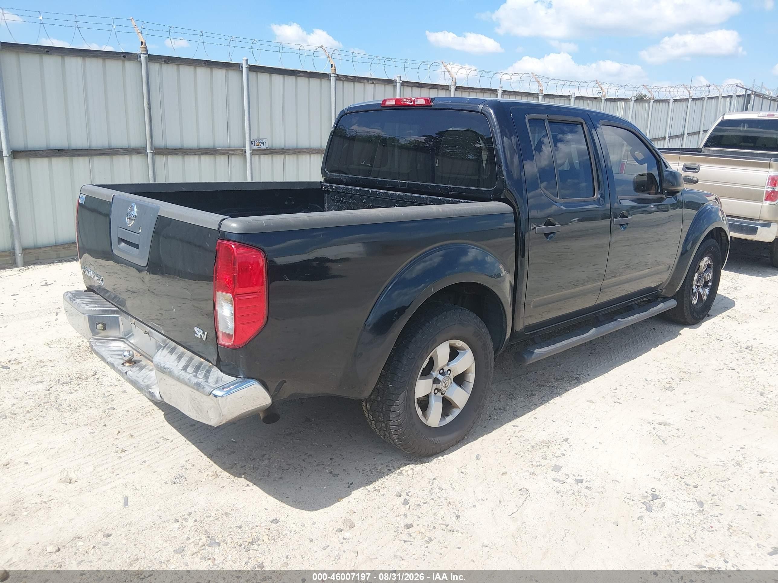2012 Nissan Frontier Sv Black vin: 1N6AD0ER2CC466206