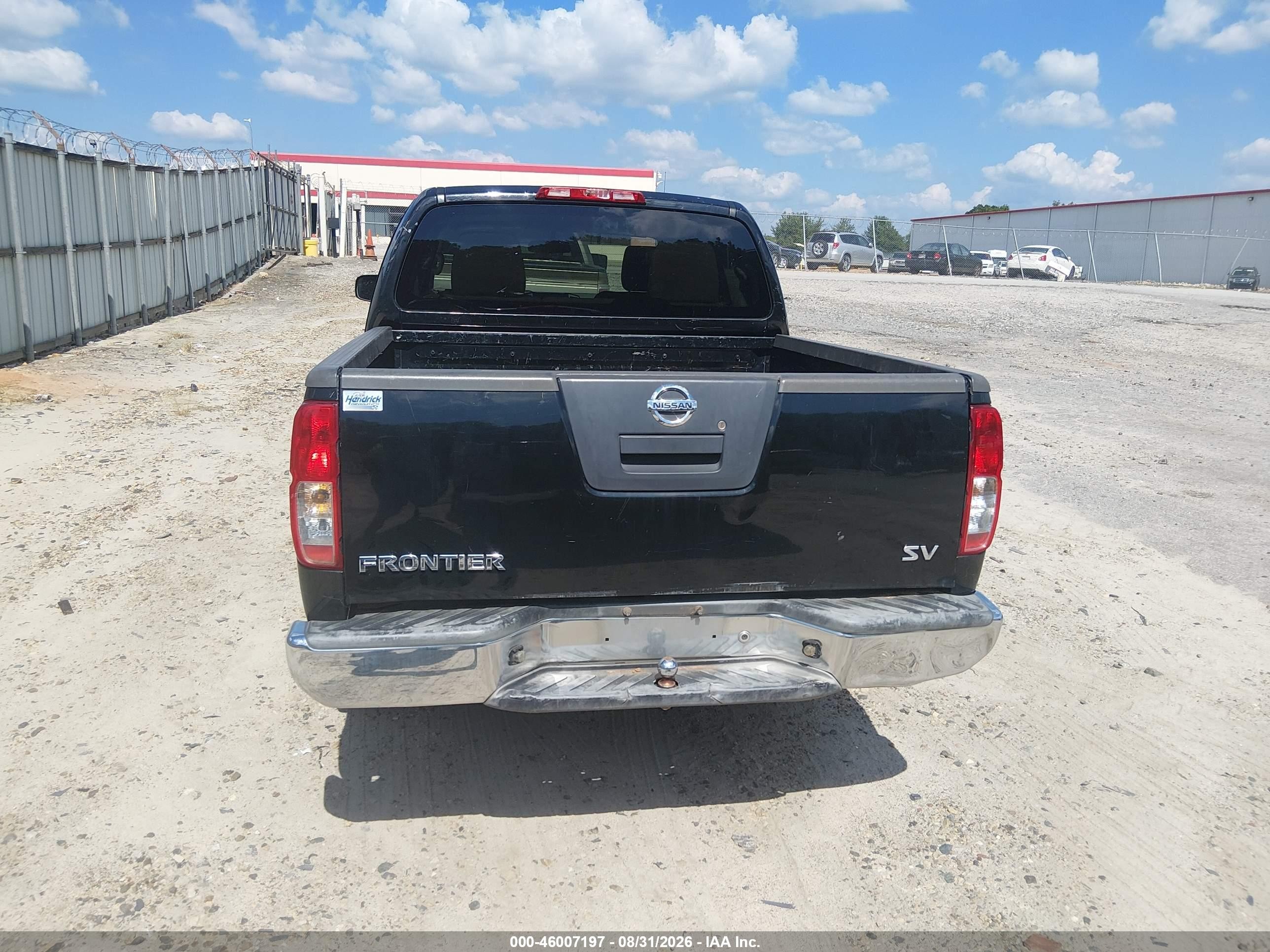 2012 Nissan Frontier Sv Black vin: 1N6AD0ER2CC466206