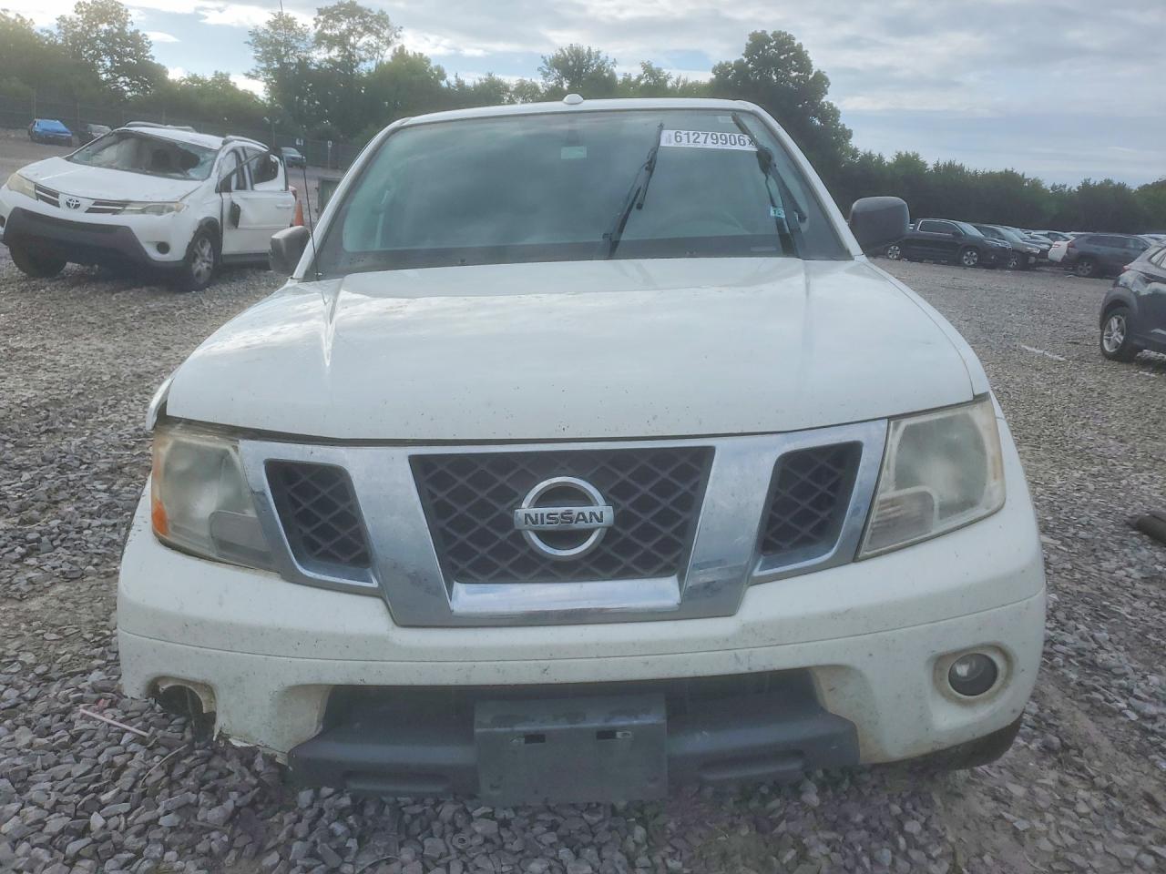 2013 Nissan Frontier S White vin: 1N6AD0ER2DN747329