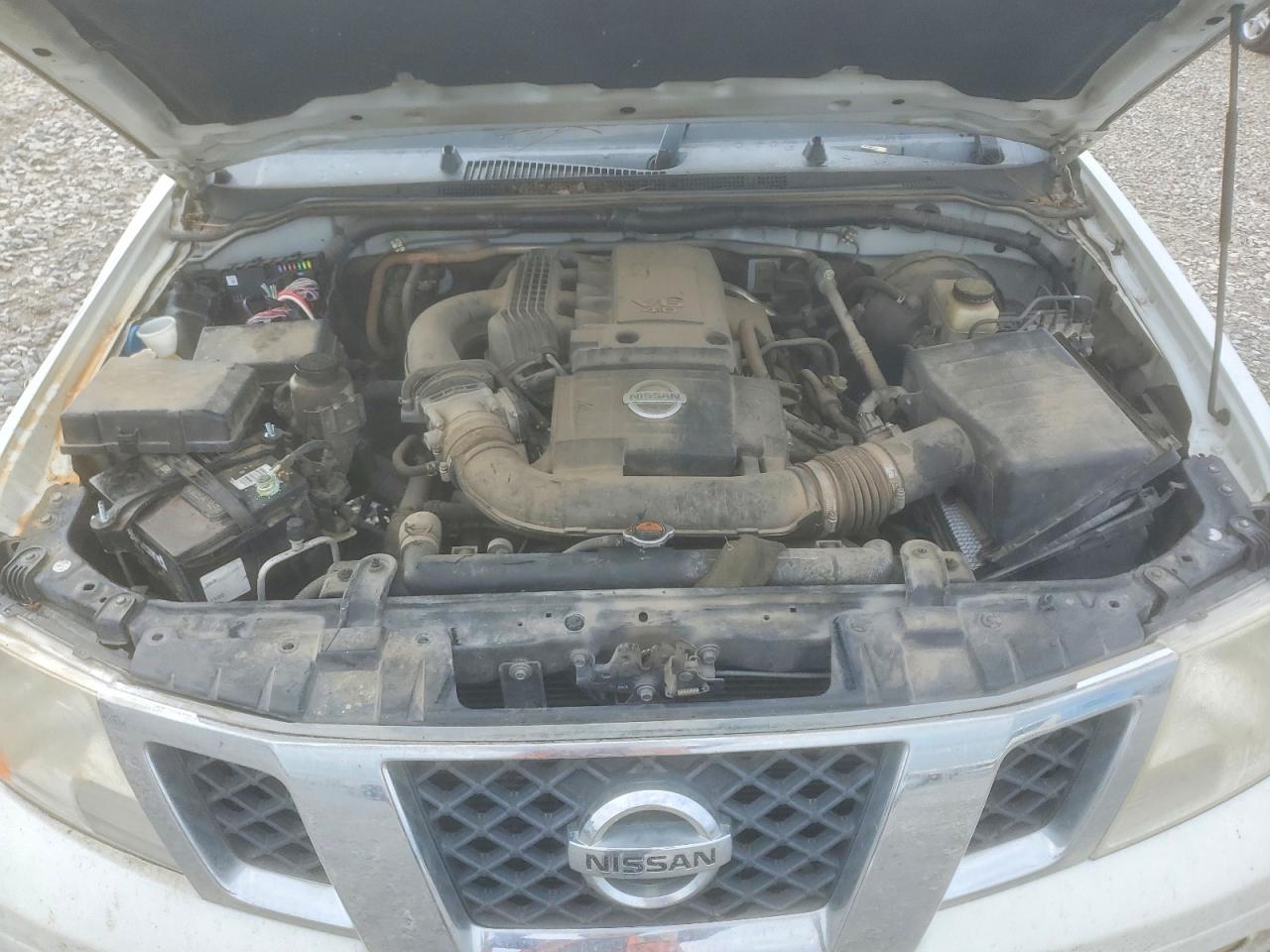 2013 Nissan Frontier S White vin: 1N6AD0ER2DN747329