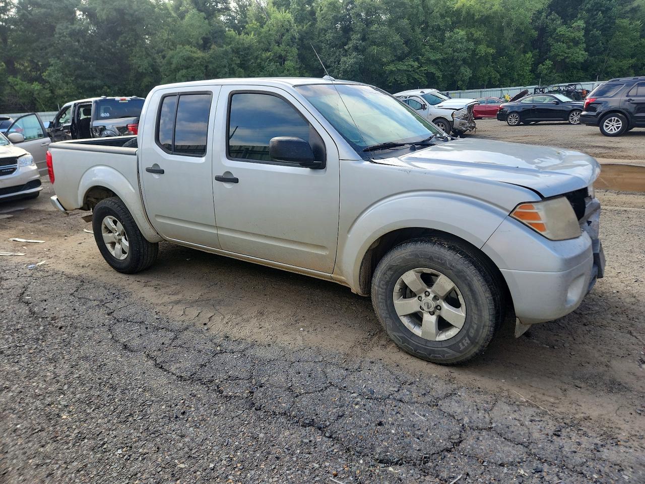 2013 Nissan Frontier S Silver vin: 1N6AD0ER2DN750635