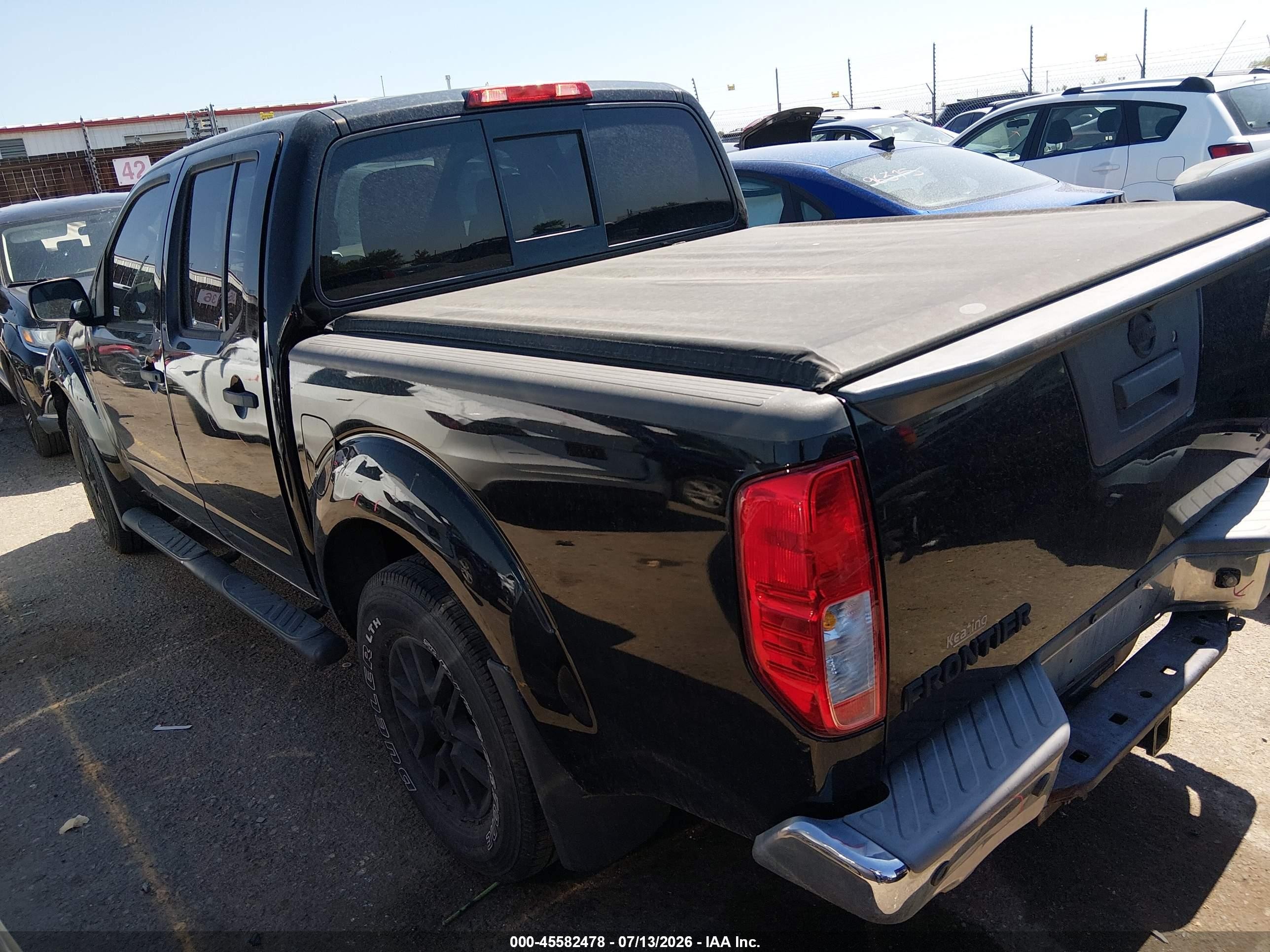 2014 Nissan Frontier Sv Black vin: 1N6AD0ER2EN729706