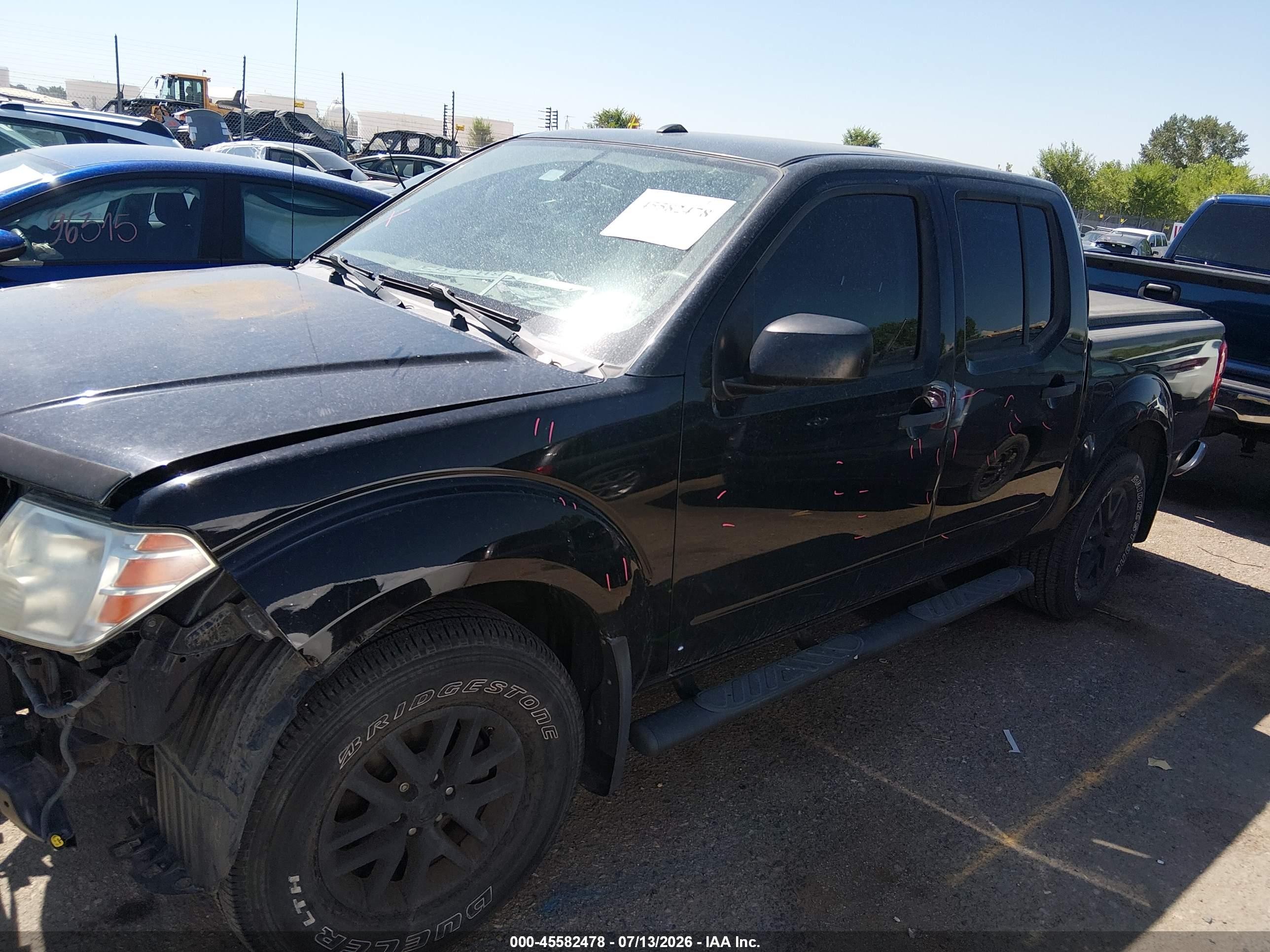 2014 Nissan Frontier Sv Black vin: 1N6AD0ER2EN729706