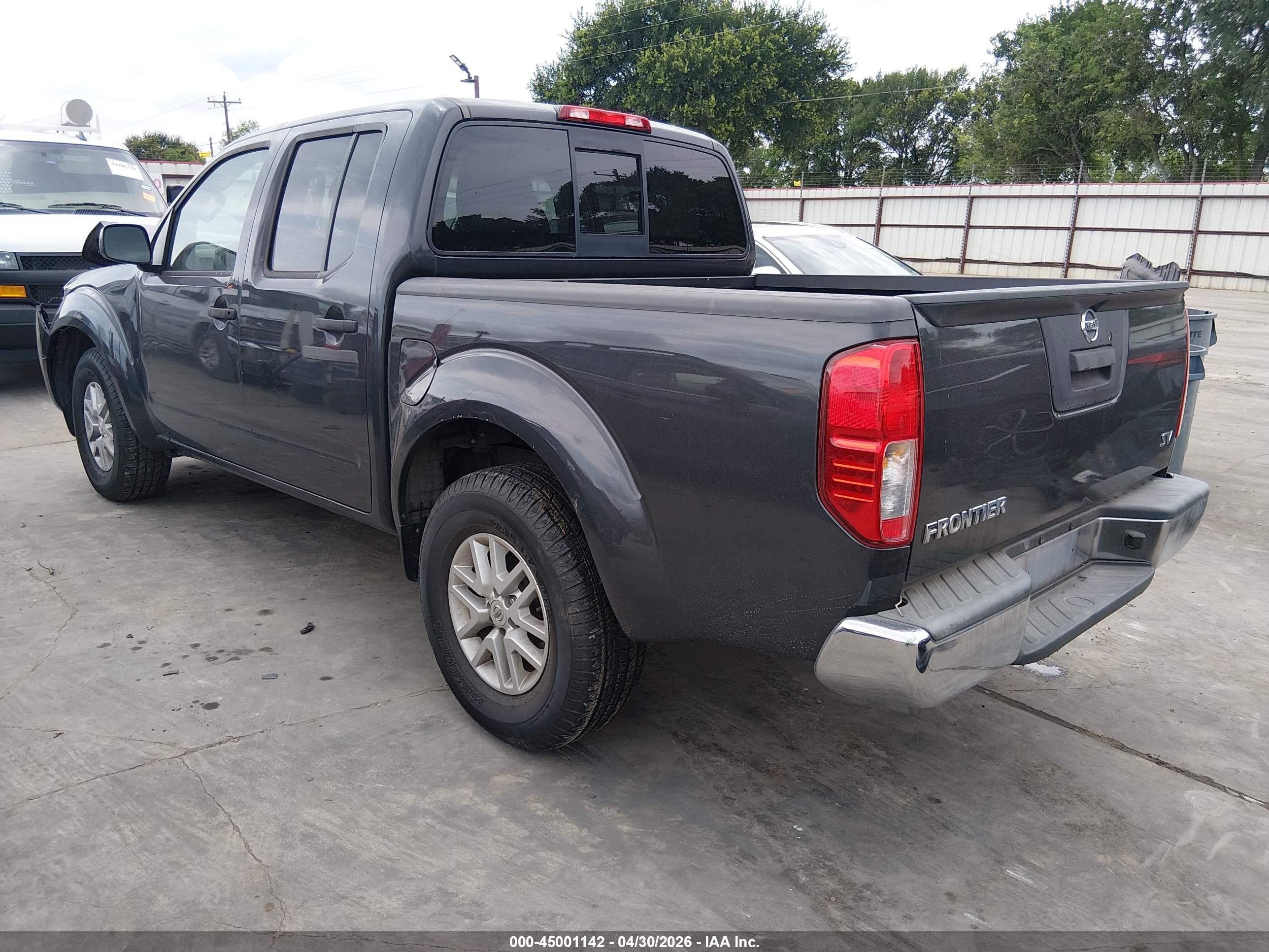 2014 Nissan Frontier Sv Gray vin: 1N6AD0ER2EN749373