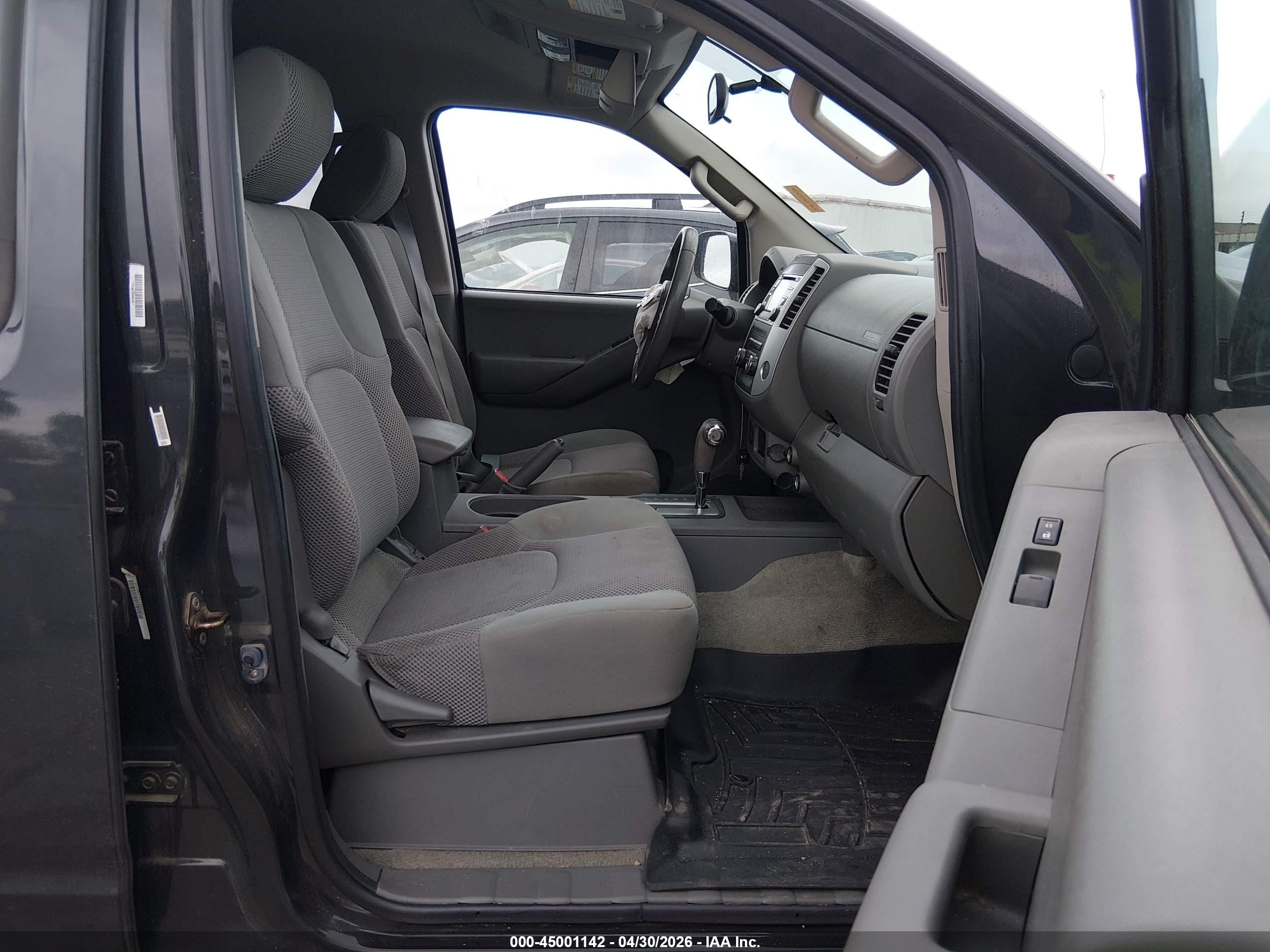 2014 Nissan Frontier Sv Gray vin: 1N6AD0ER2EN749373
