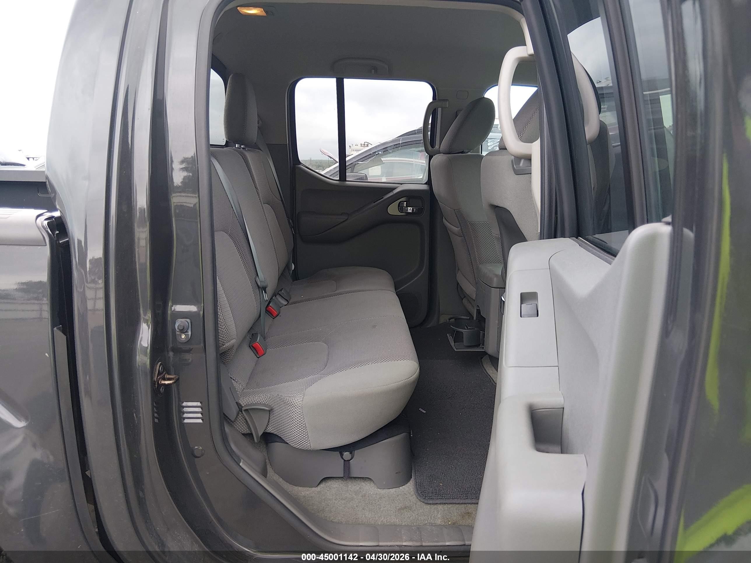 2014 Nissan Frontier Sv Gray vin: 1N6AD0ER2EN749373
