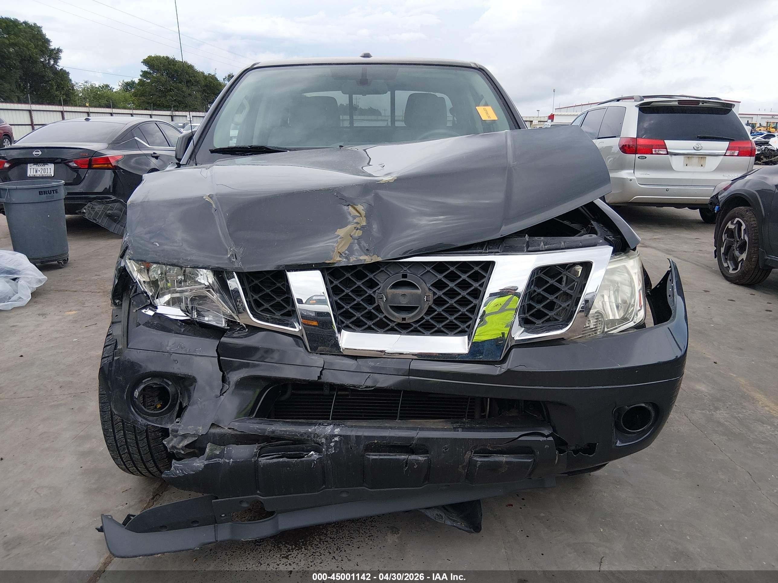 2014 Nissan Frontier Sv Gray vin: 1N6AD0ER2EN749373