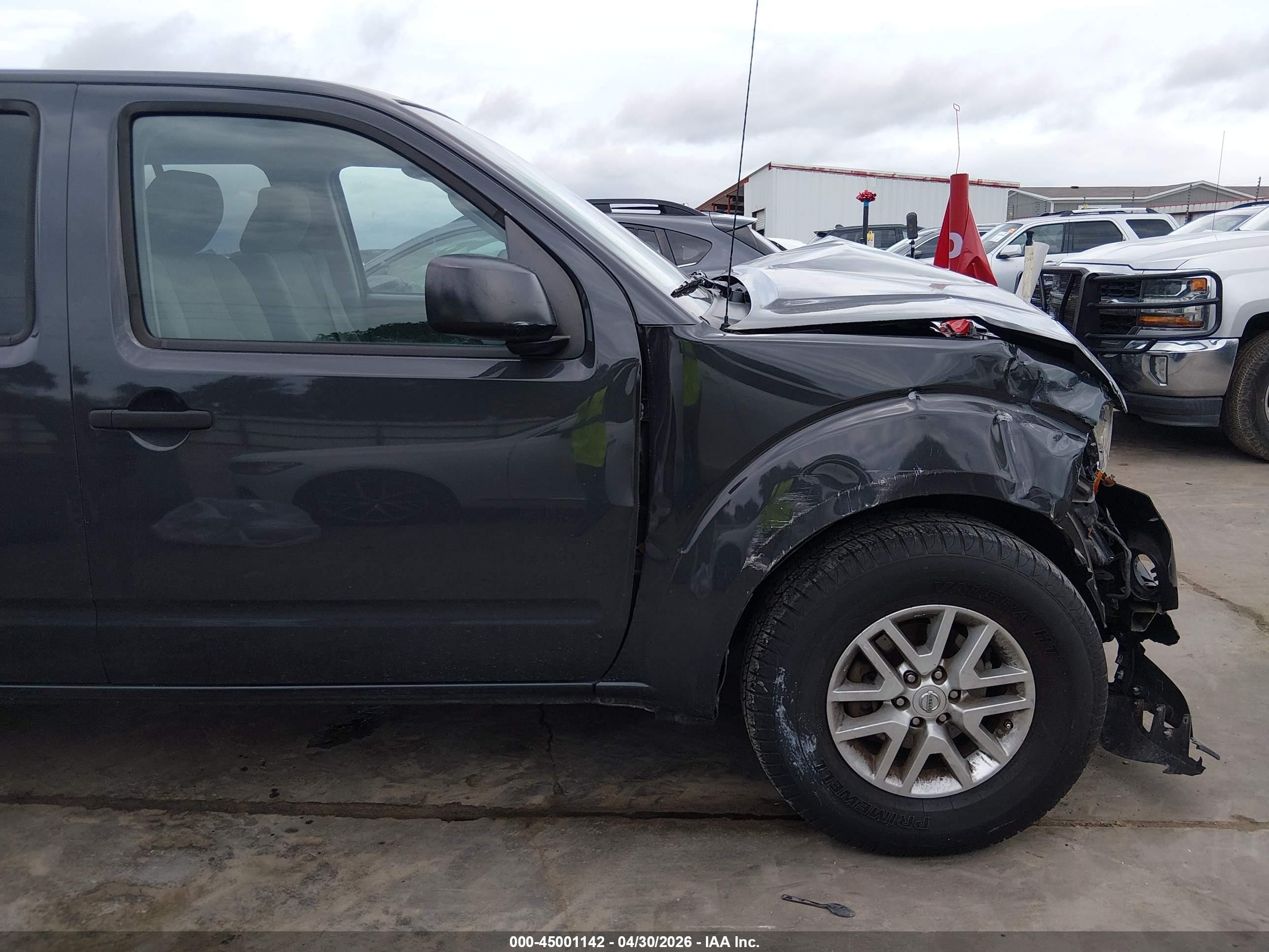 2014 Nissan Frontier Sv Gray vin: 1N6AD0ER2EN749373