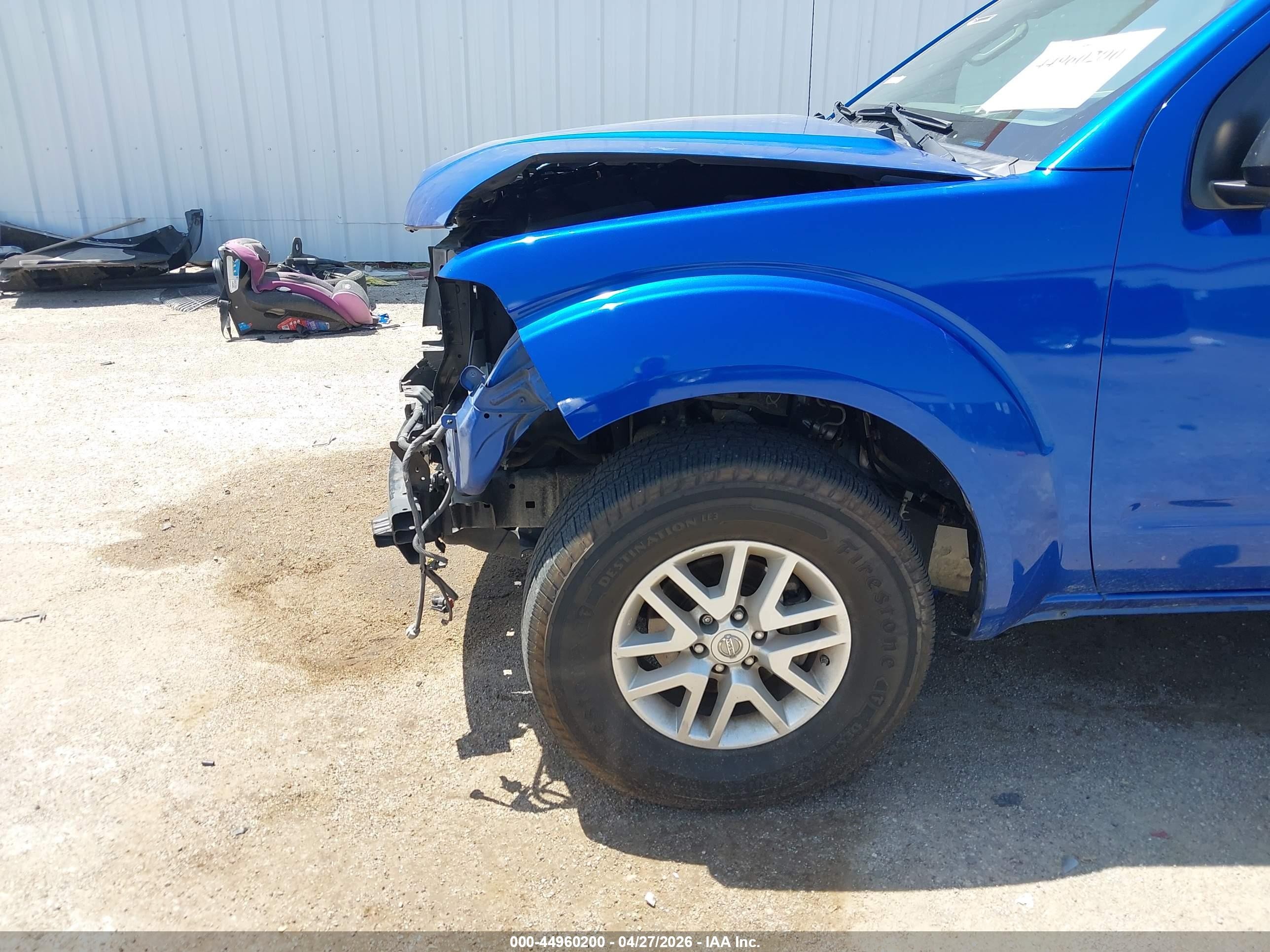 2015 Nissan Frontier Sv Blue vin: 1N6AD0ER2FN768541