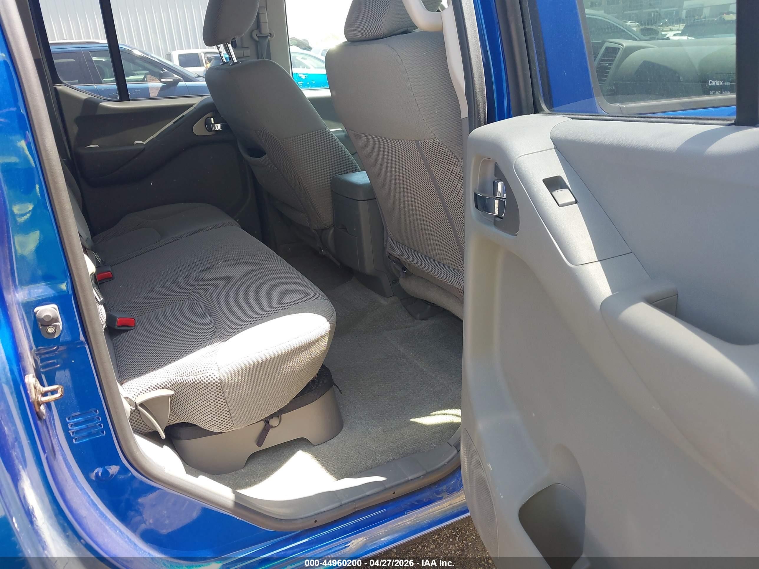 2015 Nissan Frontier Sv Blue vin: 1N6AD0ER2FN768541