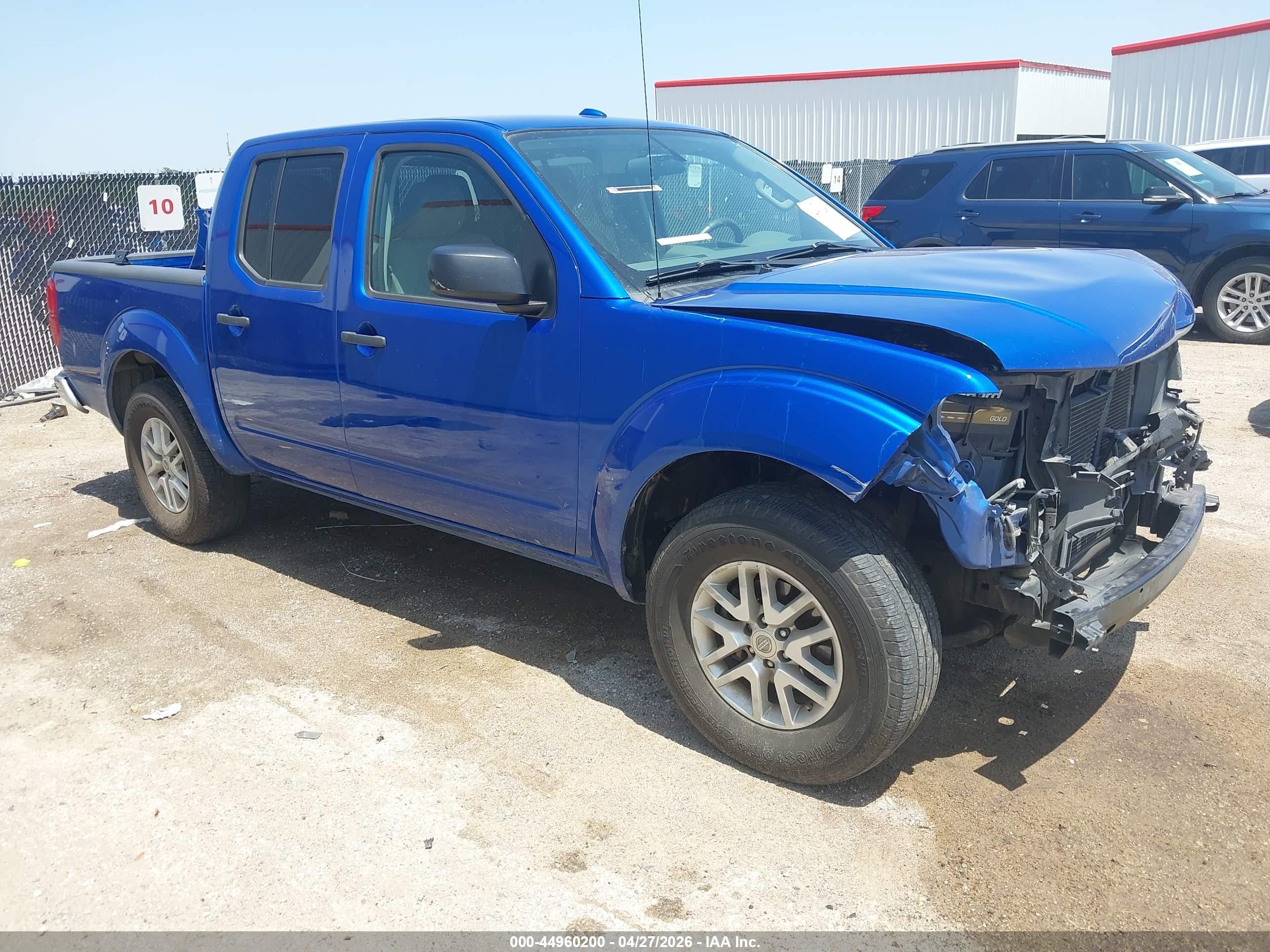 2015 Nissan Frontier Sv Blue vin: 1N6AD0ER2FN768541