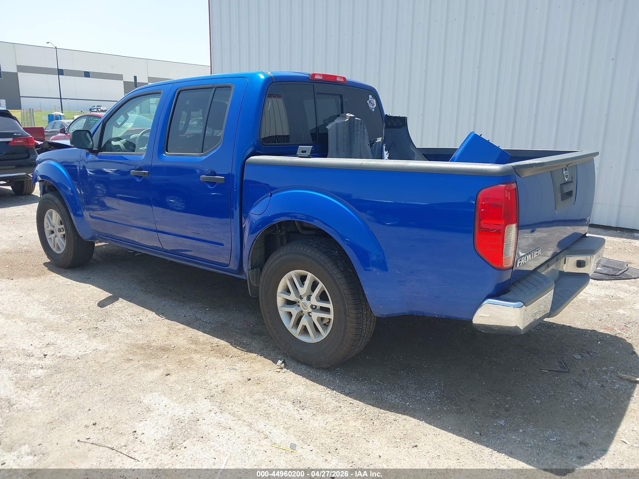 2015 Nissan Frontier Sv Blue vin: 1N6AD0ER2FN768541
