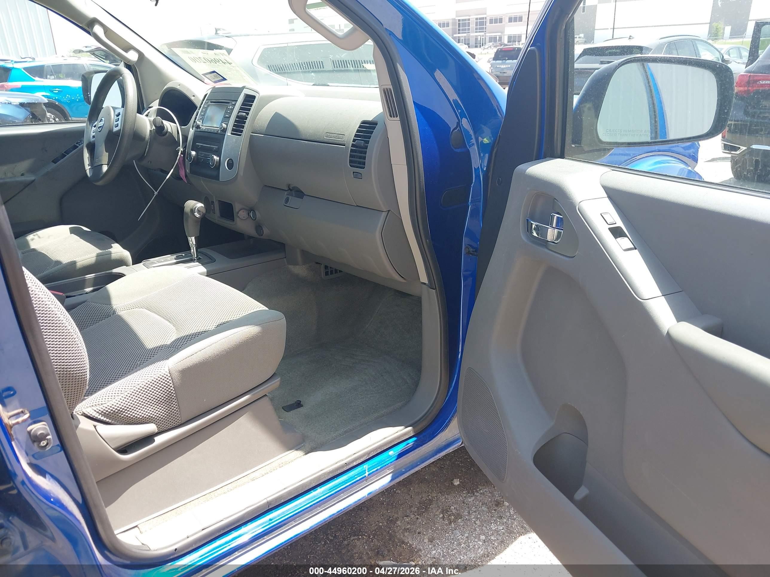 2015 Nissan Frontier Sv Blue vin: 1N6AD0ER2FN768541