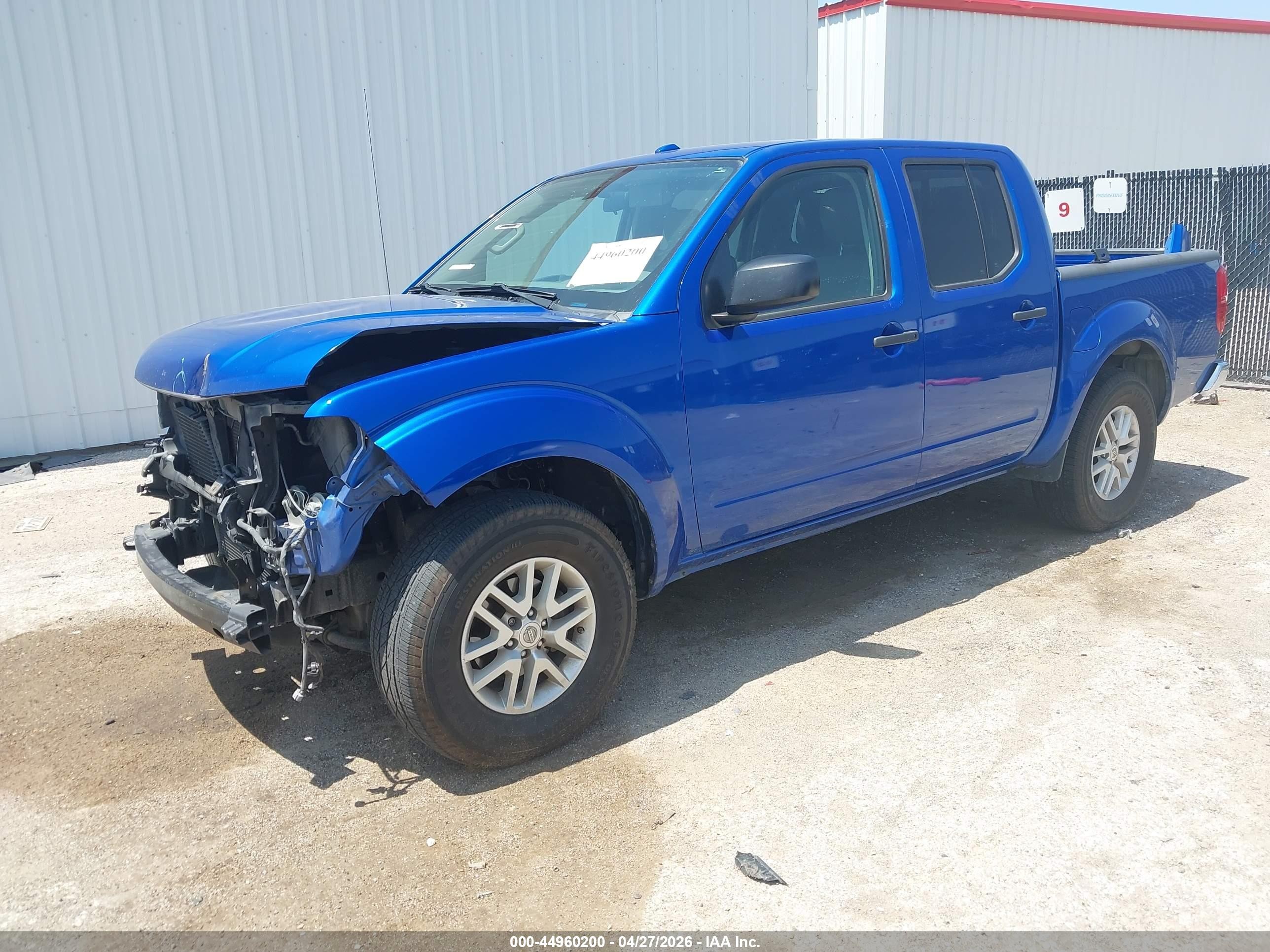 2015 Nissan Frontier Sv Blue vin: 1N6AD0ER2FN768541