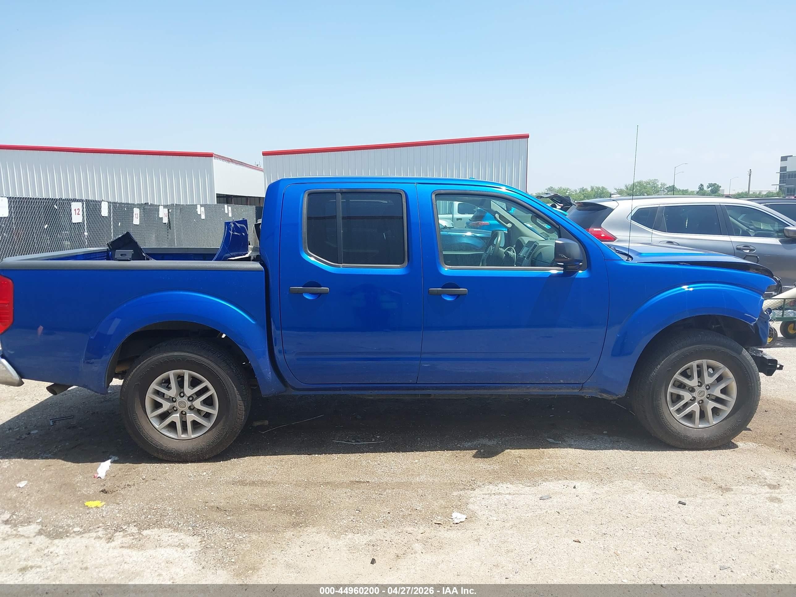 2015 Nissan Frontier Sv Blue vin: 1N6AD0ER2FN768541