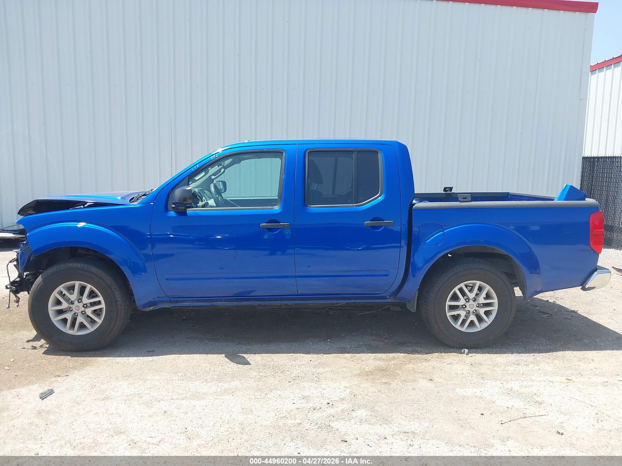 2015 Nissan Frontier Sv Blue vin: 1N6AD0ER2FN768541