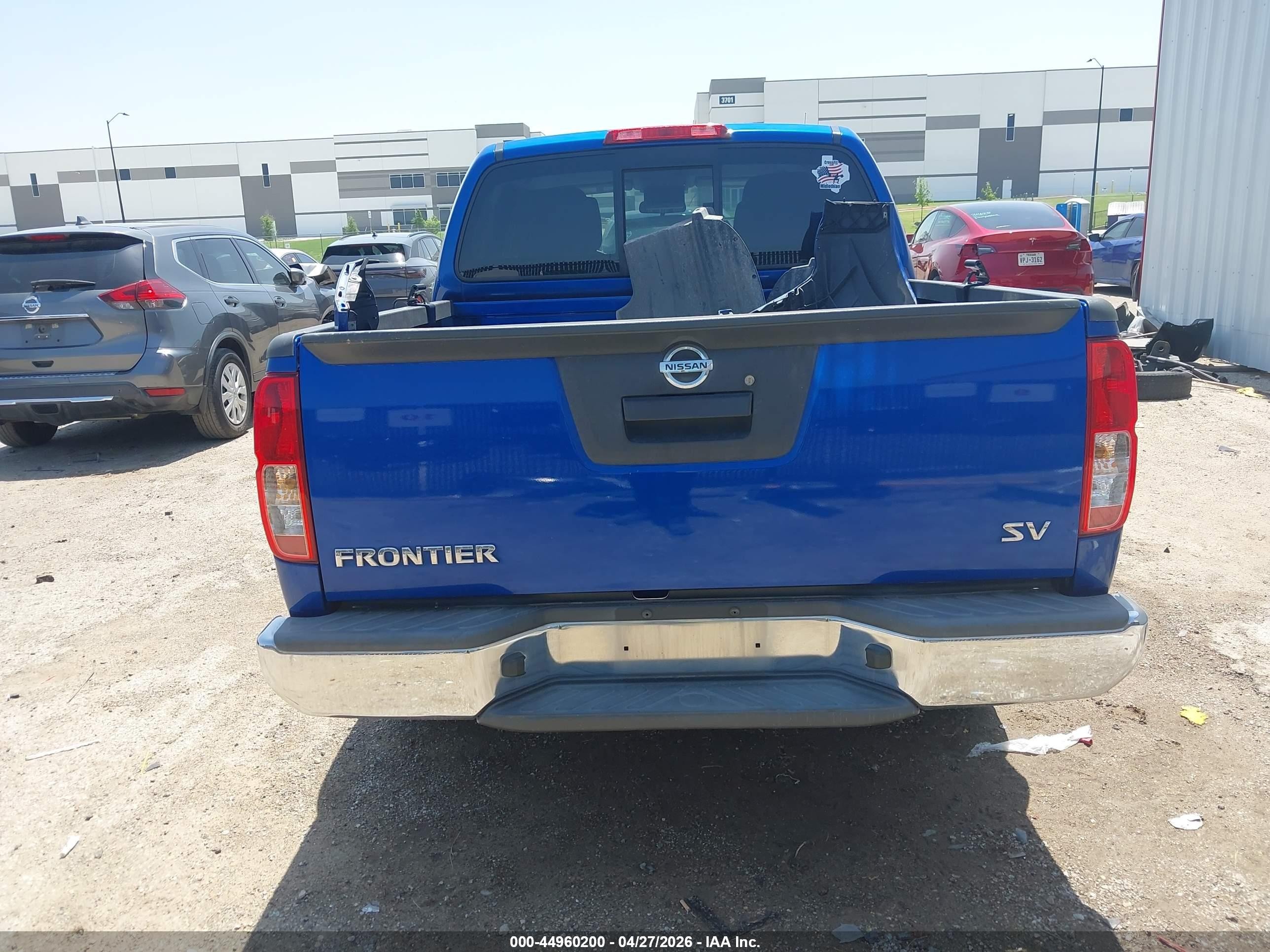2015 Nissan Frontier Sv Blue vin: 1N6AD0ER2FN768541