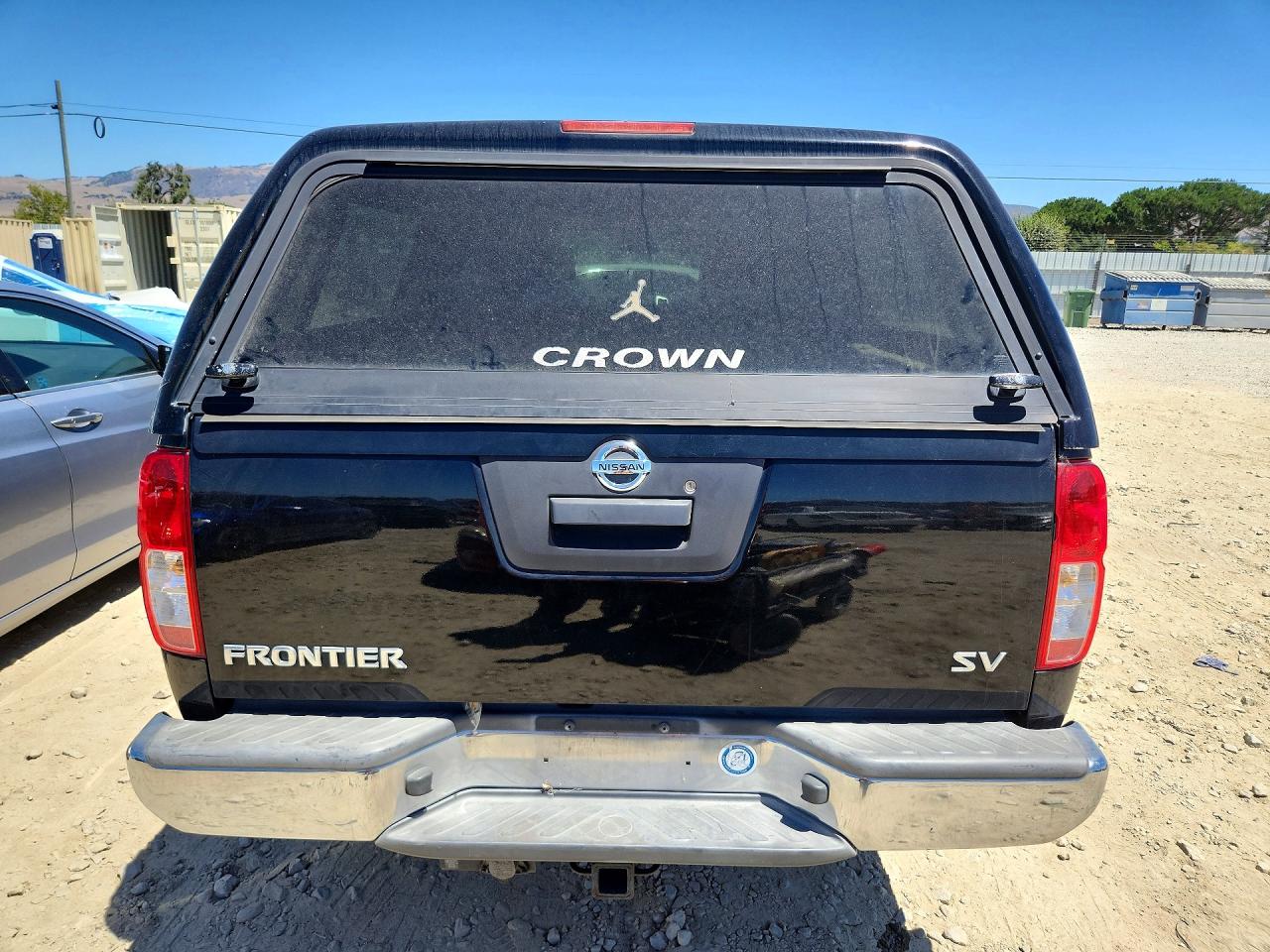 2015 Nissan Frontier Sv Black vin: 1N6AD0ER2FN768958