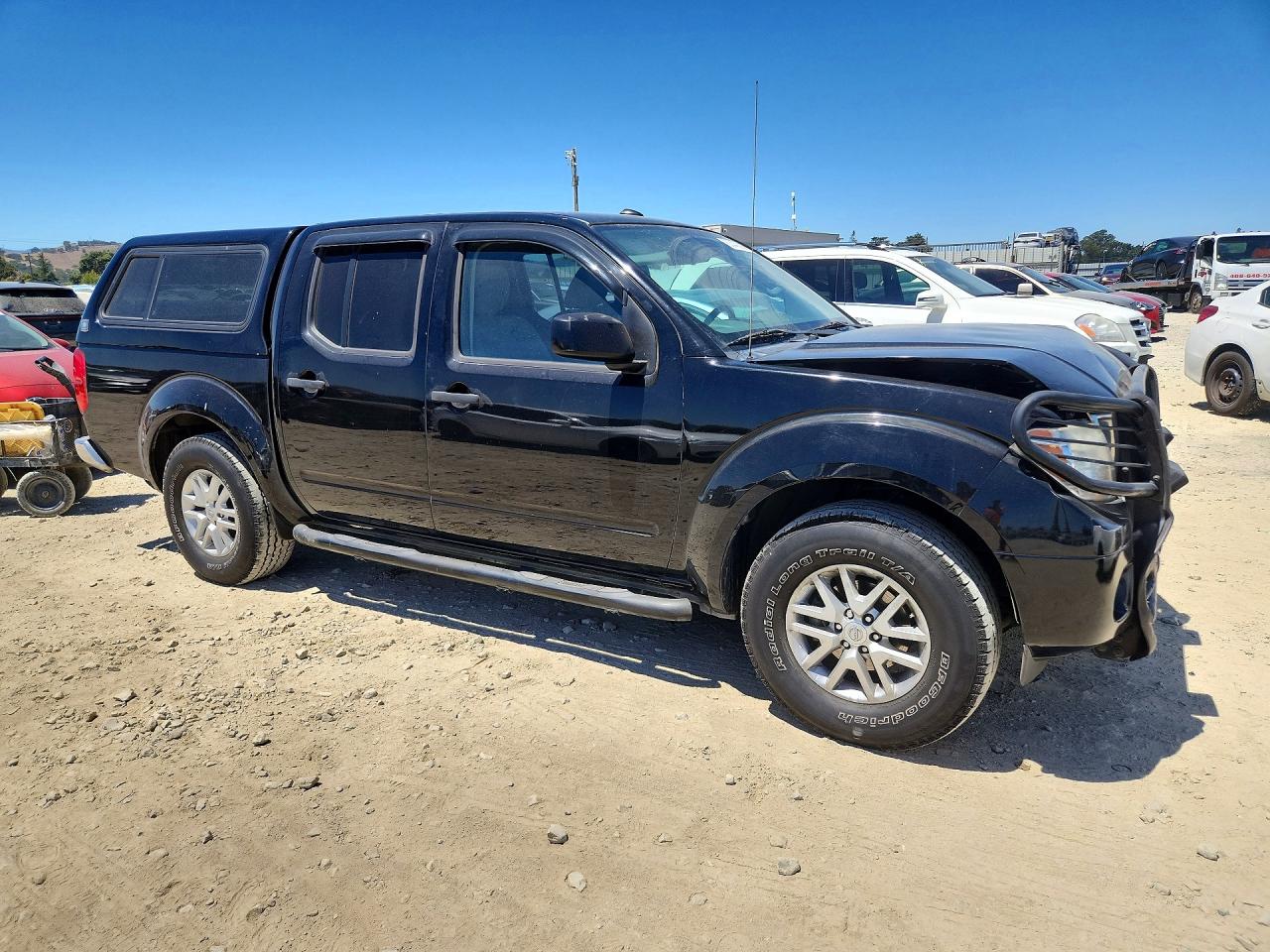 2015 Nissan Frontier Sv Black vin: 1N6AD0ER2FN768958
