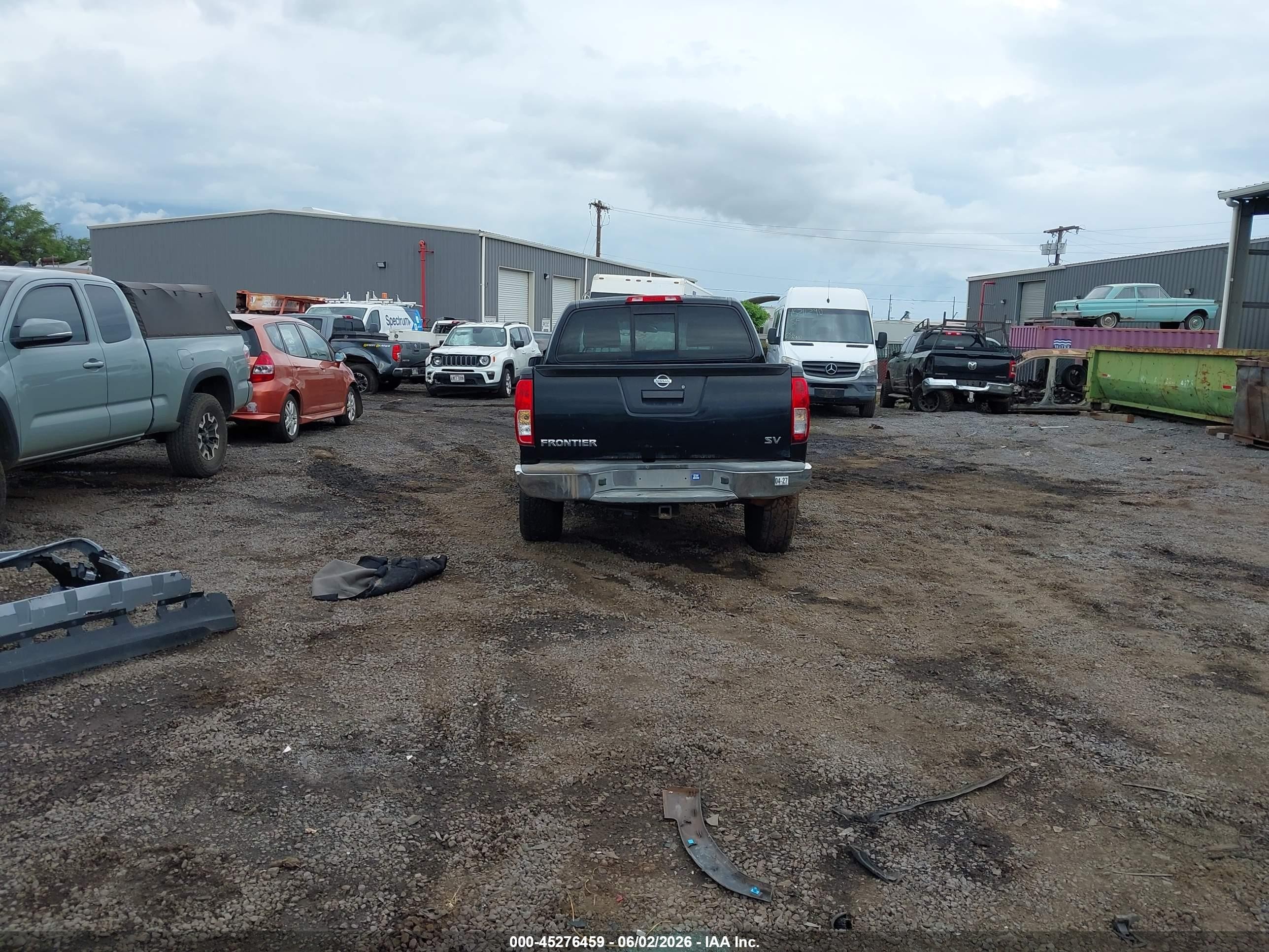 2015 Nissan Frontier Sv Black vin: 1N6AD0ER2FN769821