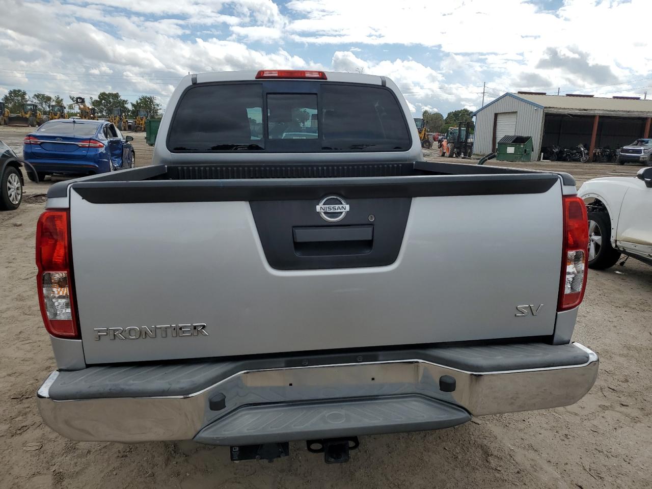 2017 Nissan Frontier S Silver vin: 1N6AD0ER2HN732626