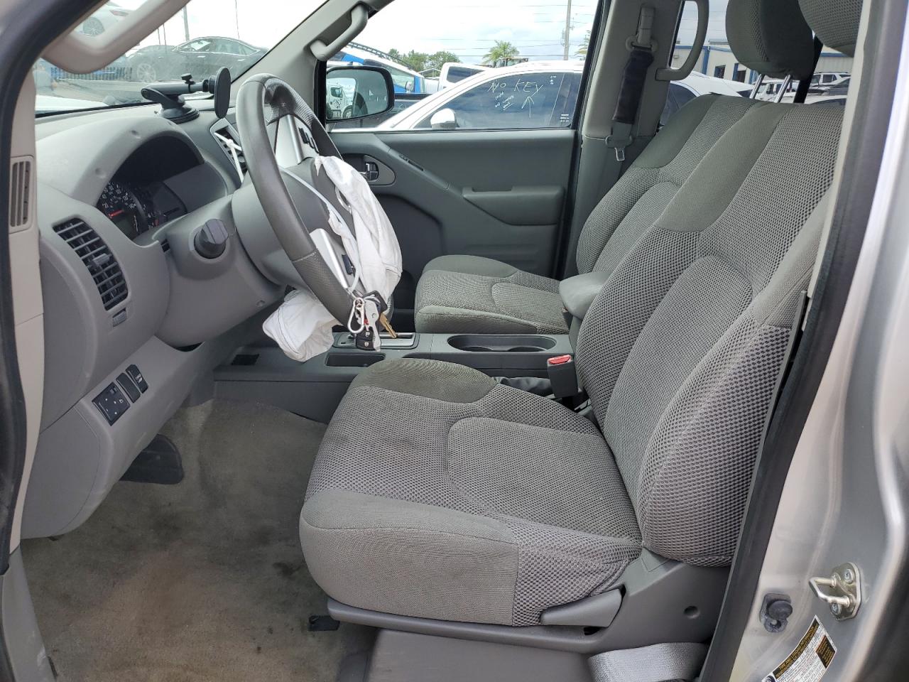 2017 Nissan Frontier S Silver vin: 1N6AD0ER2HN732626