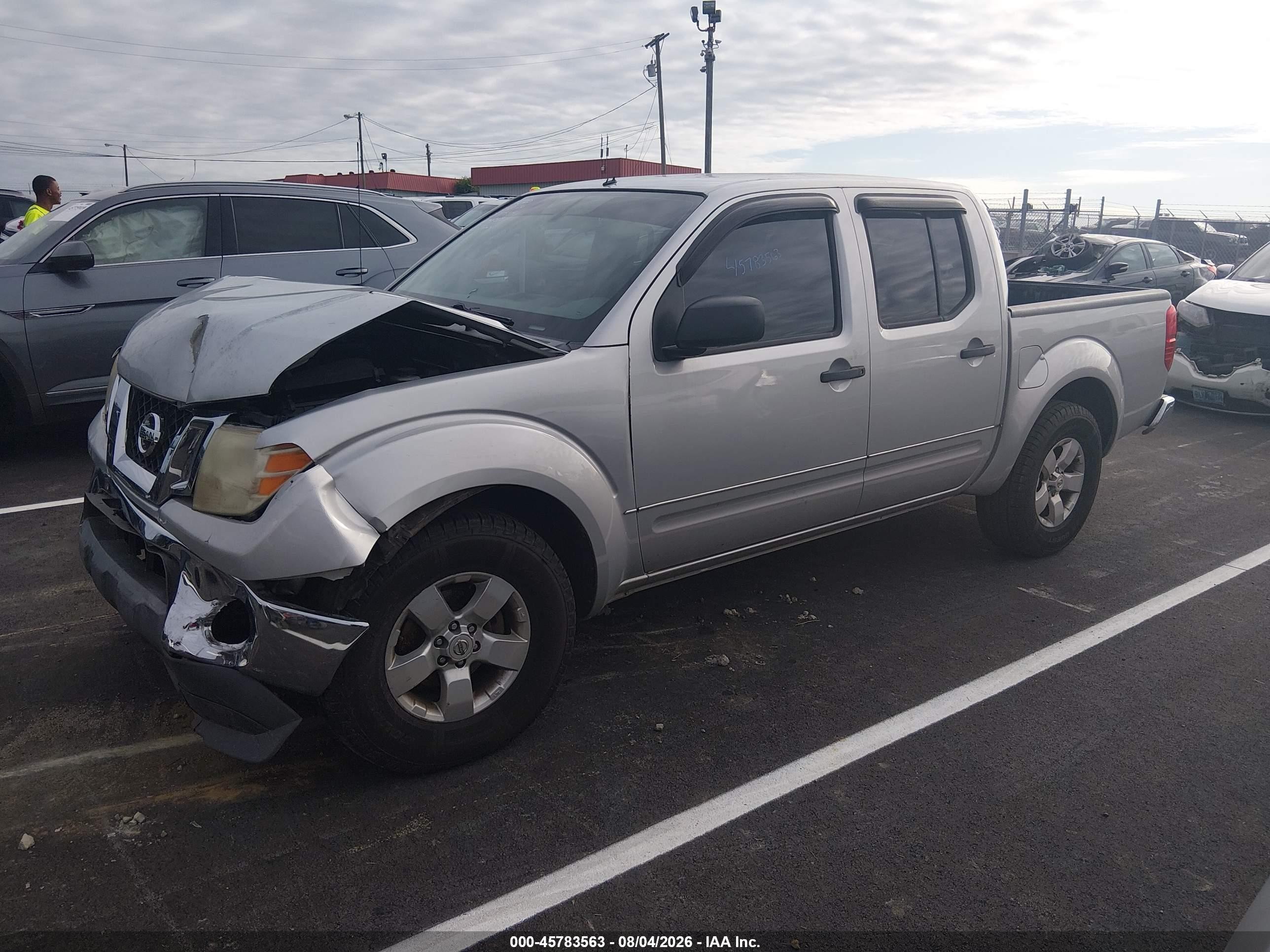 2010 Nissan Frontier Se Silver vin: 1N6AD0ER3AC430313