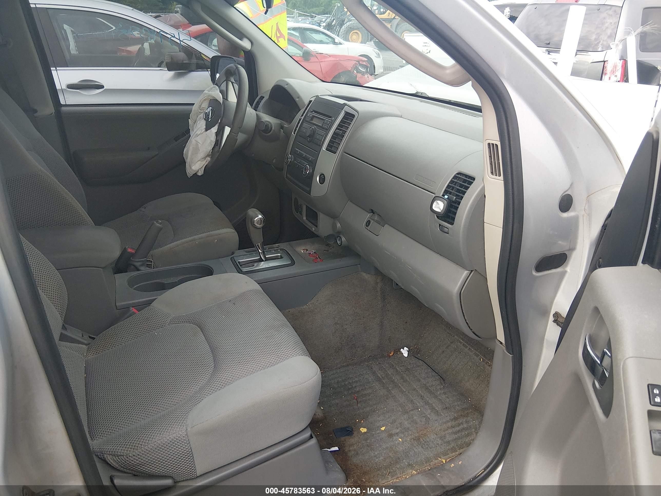 2010 Nissan Frontier Se Silver vin: 1N6AD0ER3AC430313