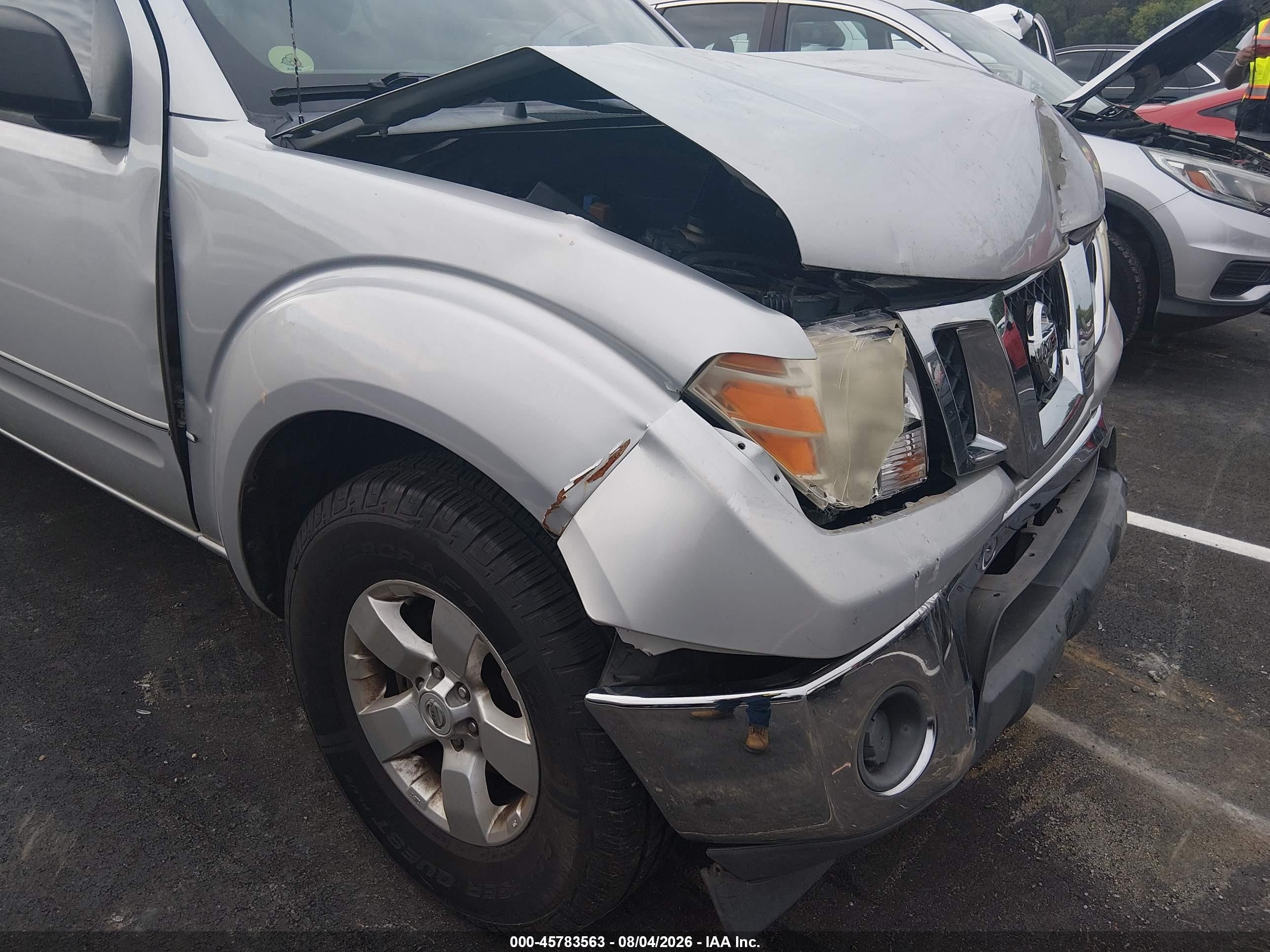 2010 Nissan Frontier Se Silver vin: 1N6AD0ER3AC430313