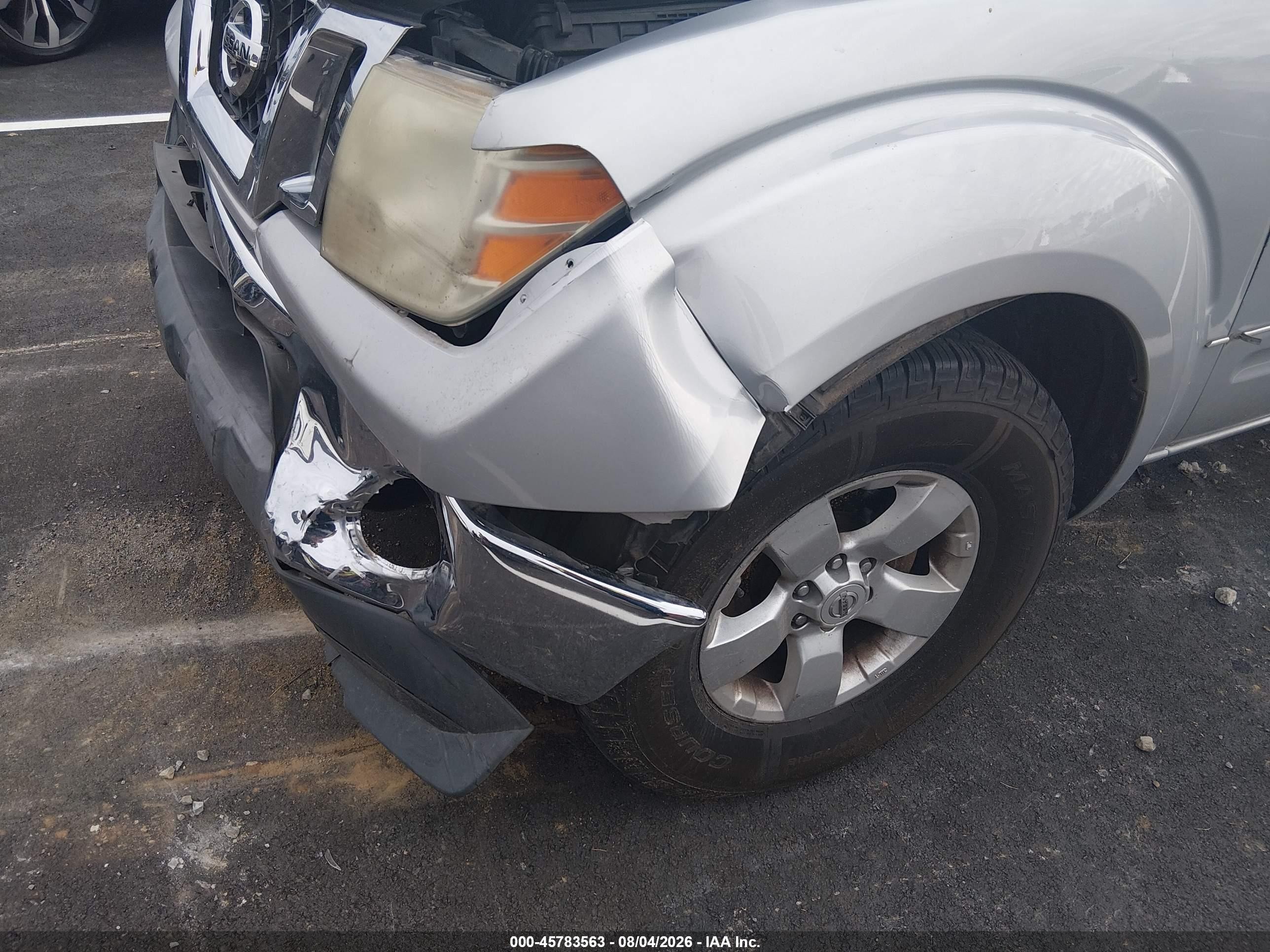 2010 Nissan Frontier Se Silver vin: 1N6AD0ER3AC430313