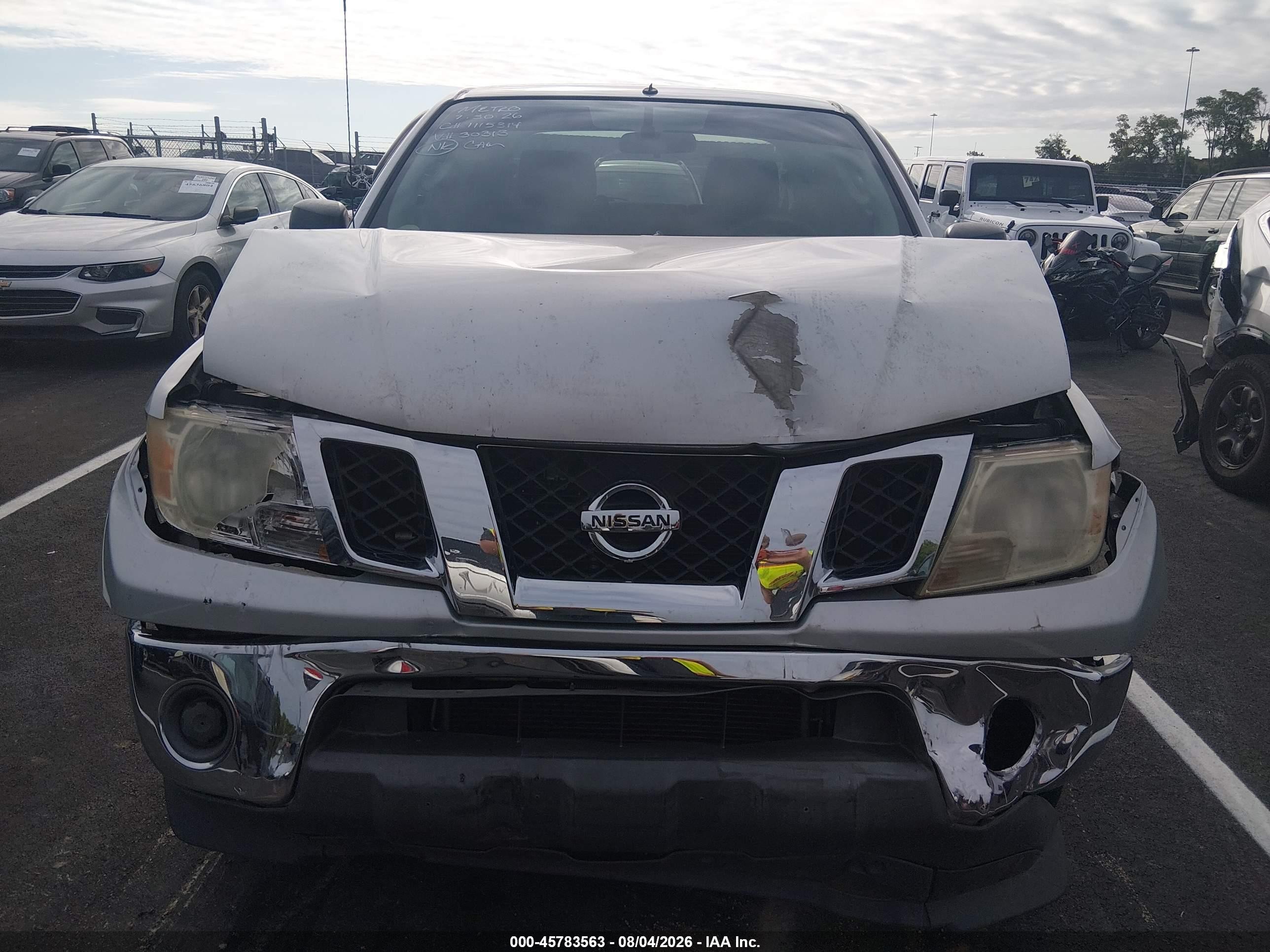 2010 Nissan Frontier Se Silver vin: 1N6AD0ER3AC430313