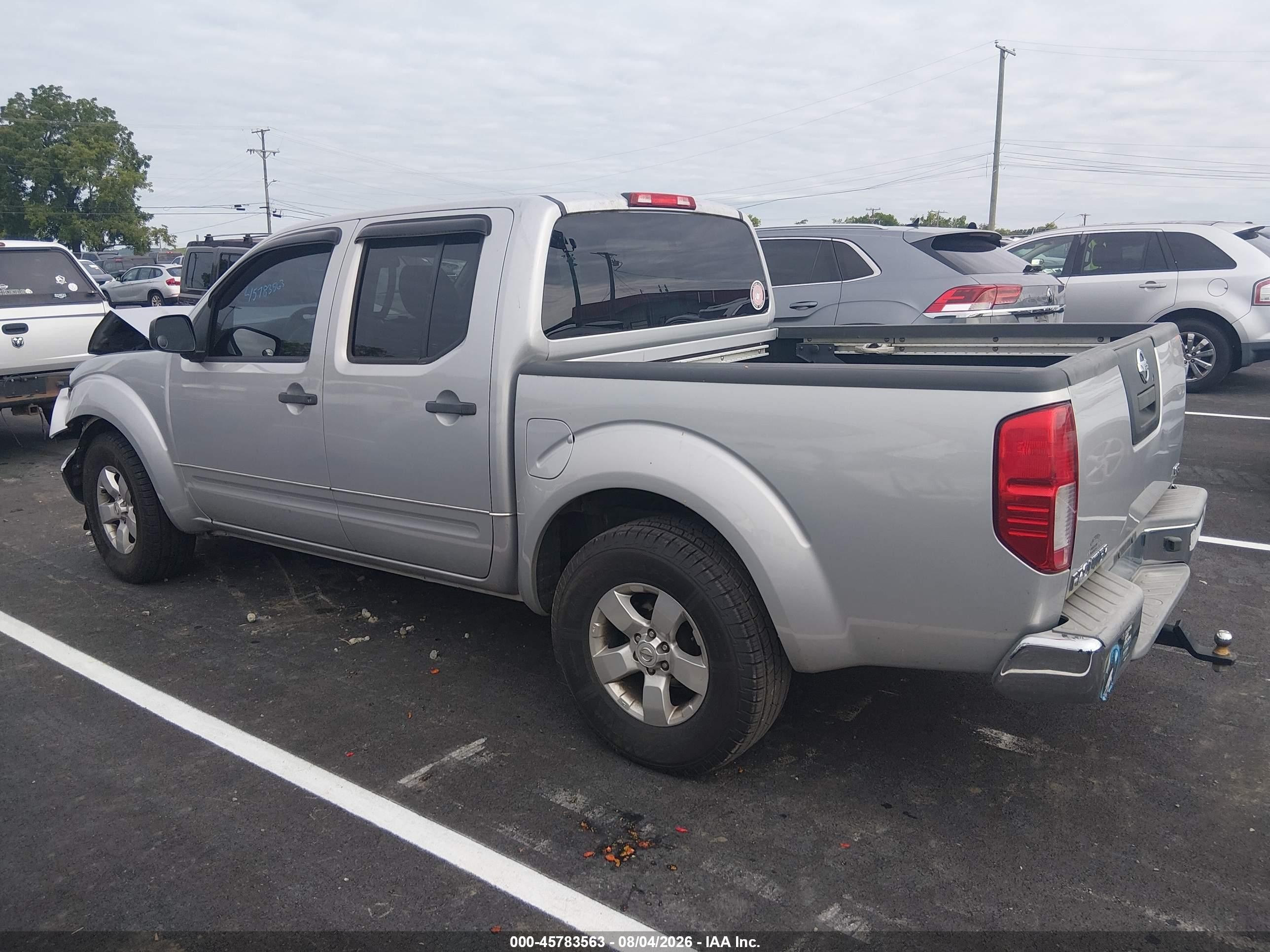 2010 Nissan Frontier Se Silver vin: 1N6AD0ER3AC430313