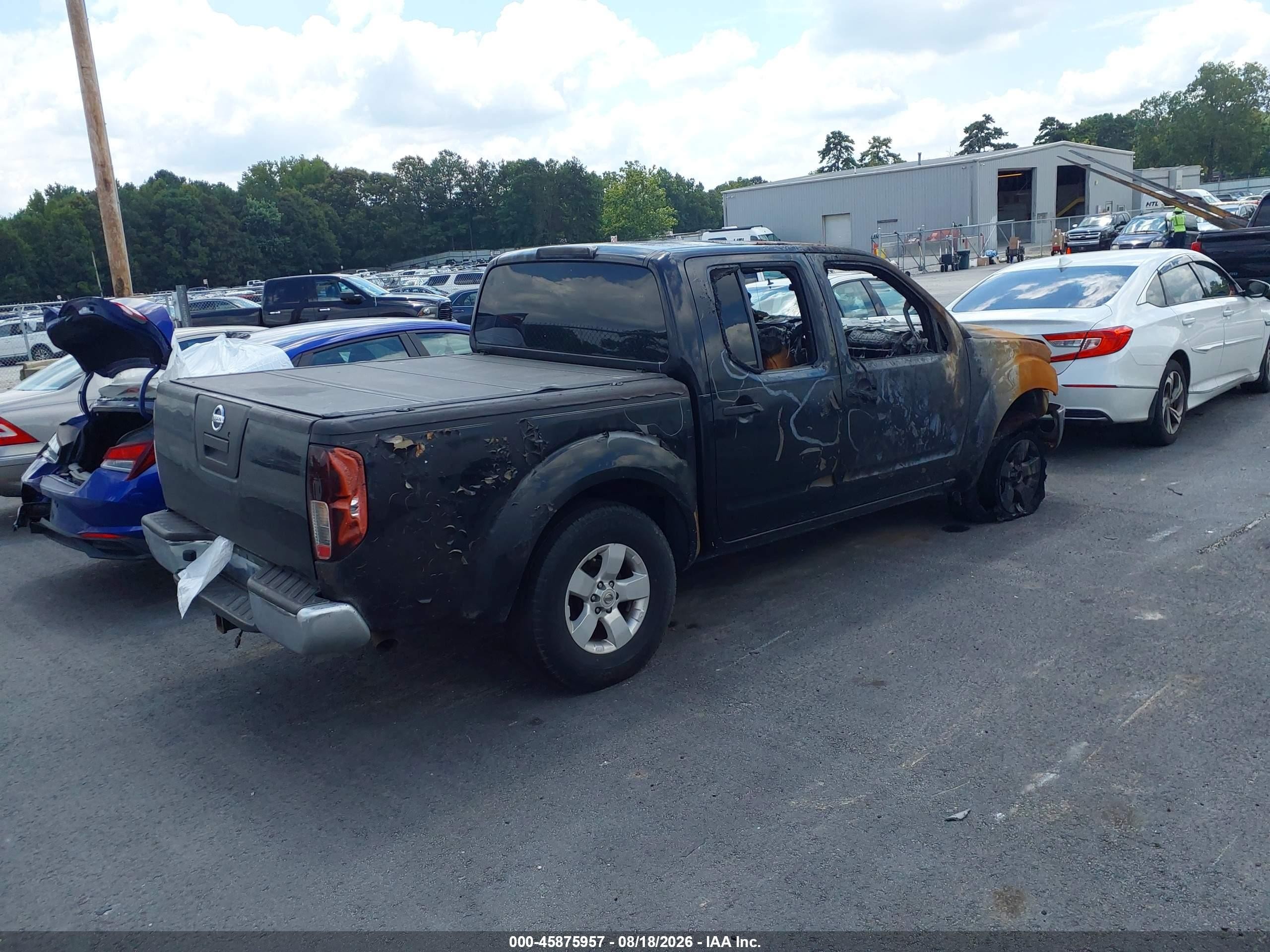 2011 Nissan Frontier Sv Black vin: 1N6AD0ER3BC430393