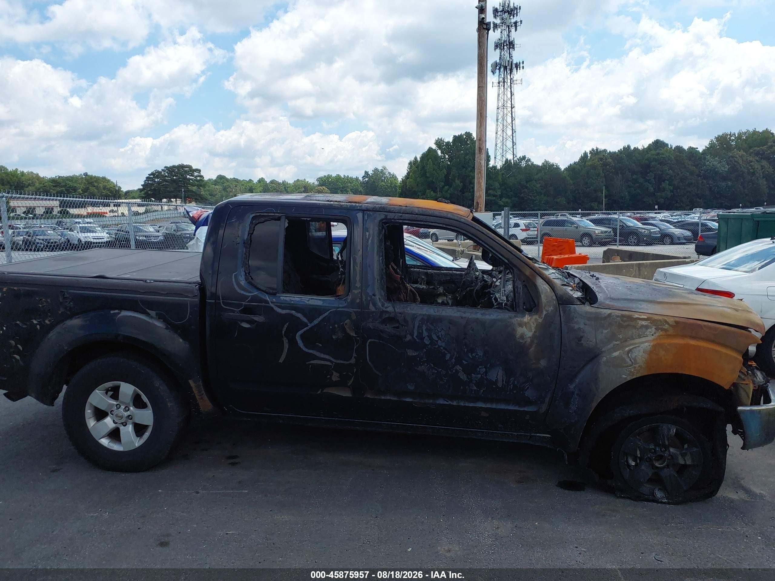 2011 Nissan Frontier Sv Black vin: 1N6AD0ER3BC430393