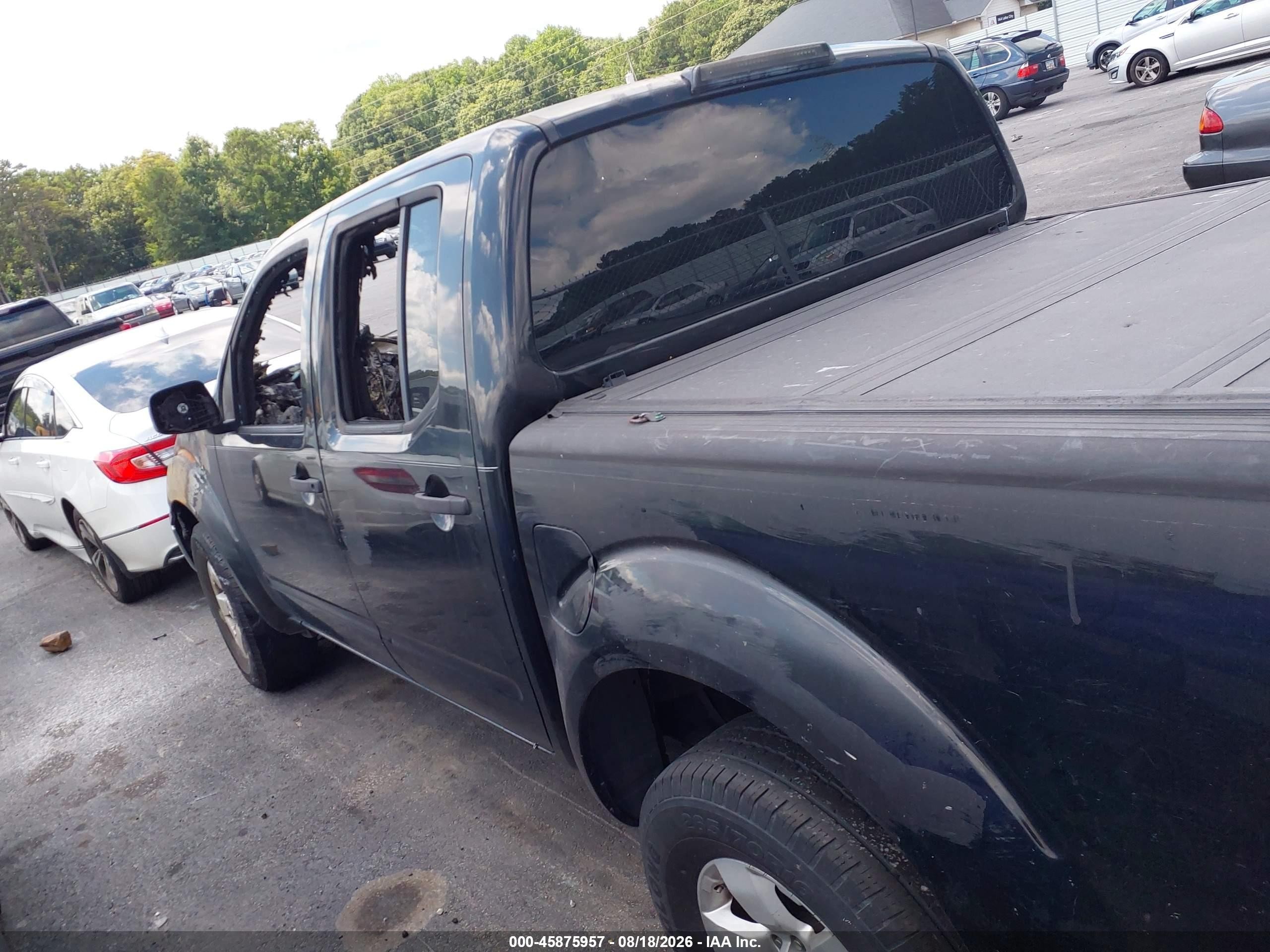 2011 Nissan Frontier Sv Black vin: 1N6AD0ER3BC430393