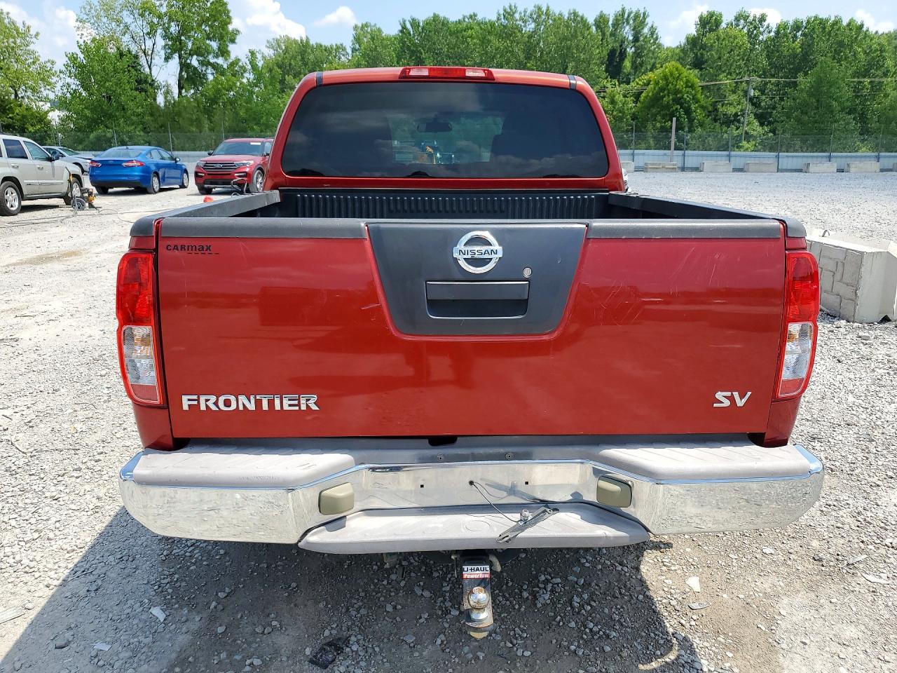 2012 Nissan Frontier S Бордовый vin: 1N6AD0ER3CC431853