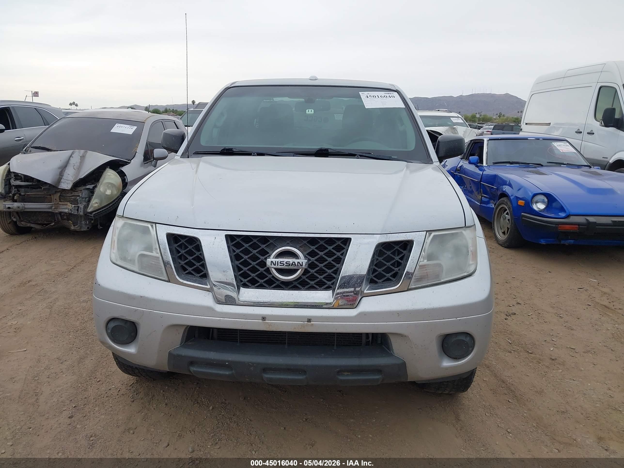 2012 Nissan Frontier Sv Silver vin: 1N6AD0ER3CC435000