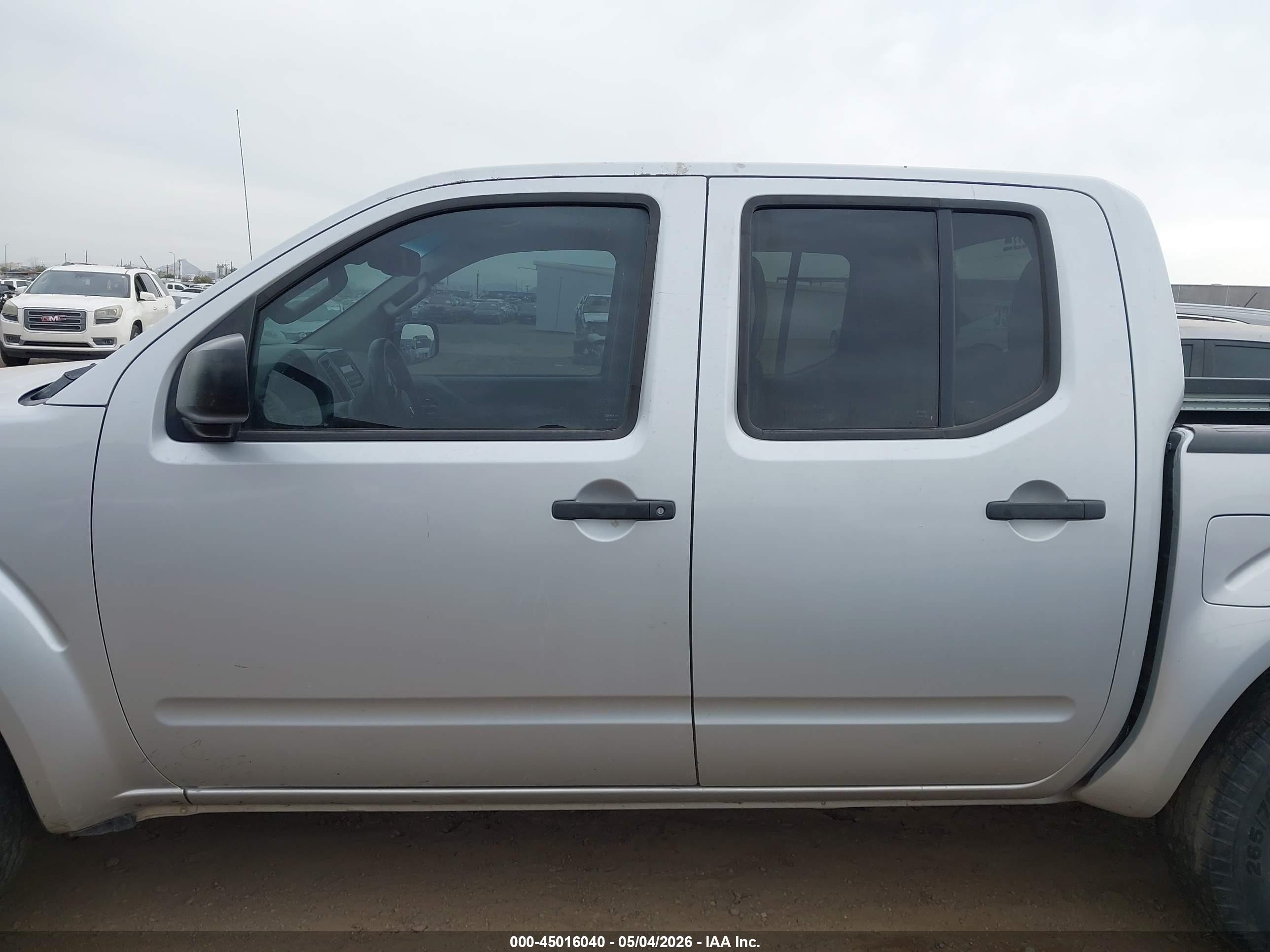 2012 Nissan Frontier Sv Silver vin: 1N6AD0ER3CC435000