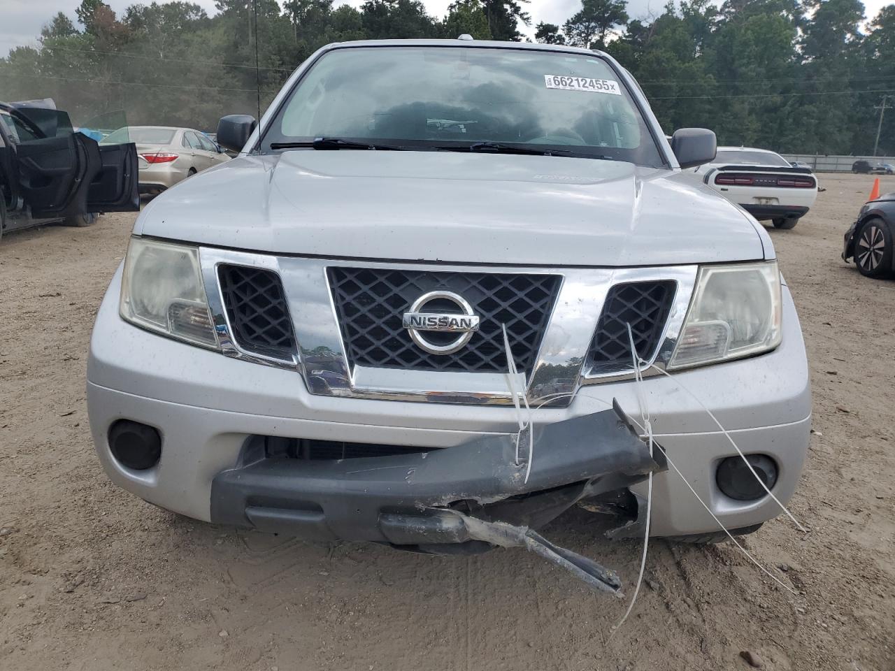 2012 Nissan Frontier S Silver vin: 1N6AD0ER3CC440407