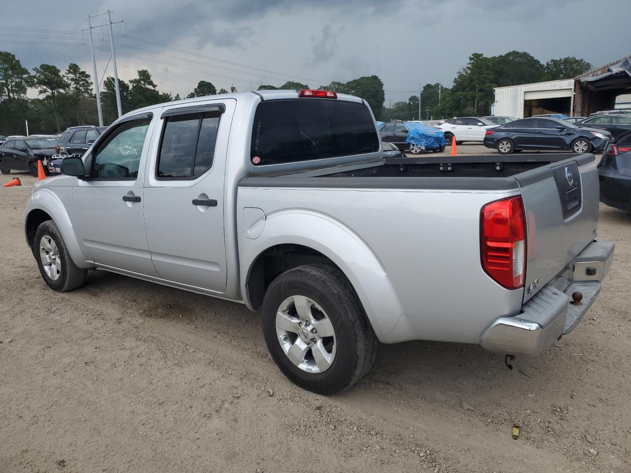 2012 Nissan Frontier S Silver vin: 1N6AD0ER3CC440407